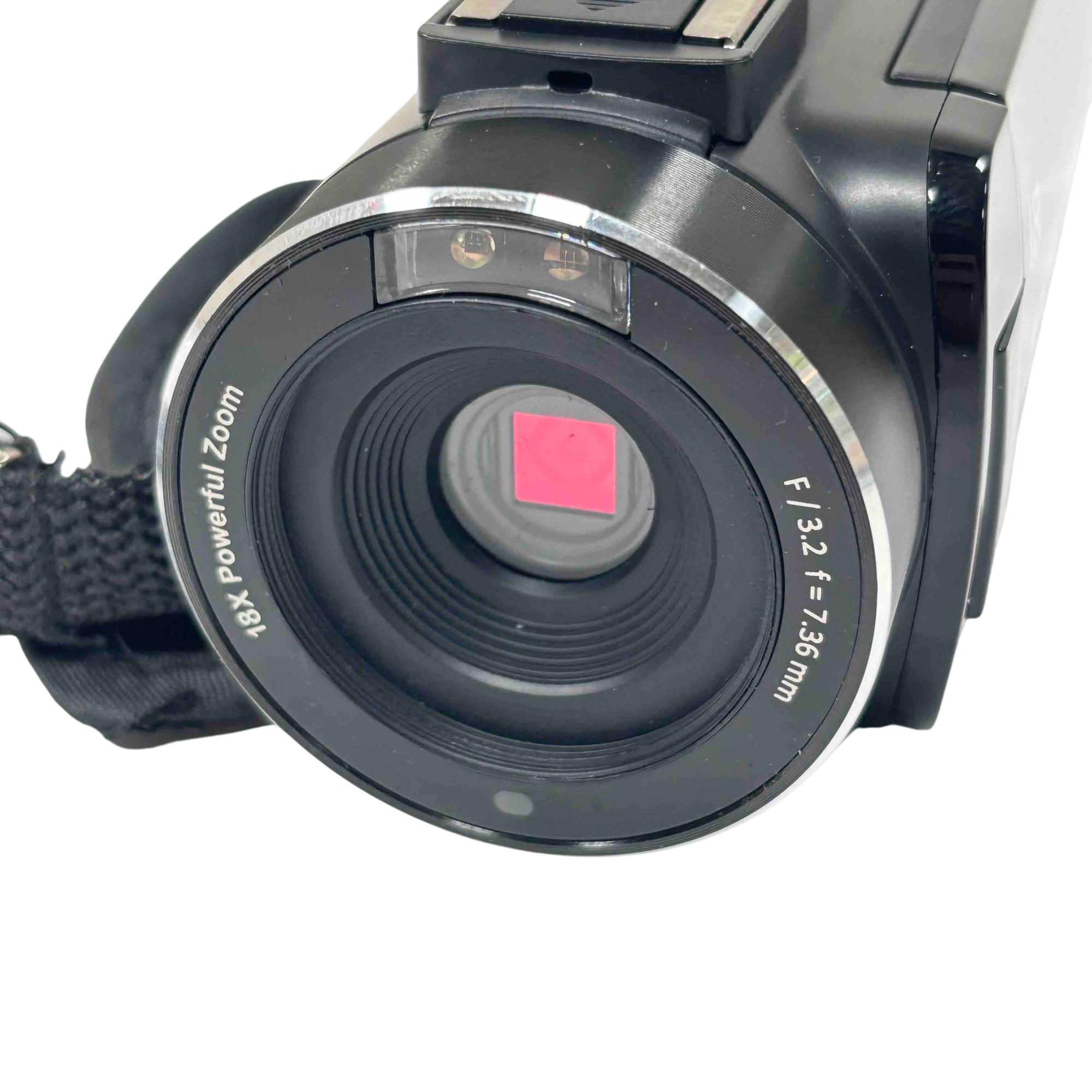 DVC 4K Ultra HD Digital Video 64MP Camera Camcorder 18X Zoom HDV-3051L