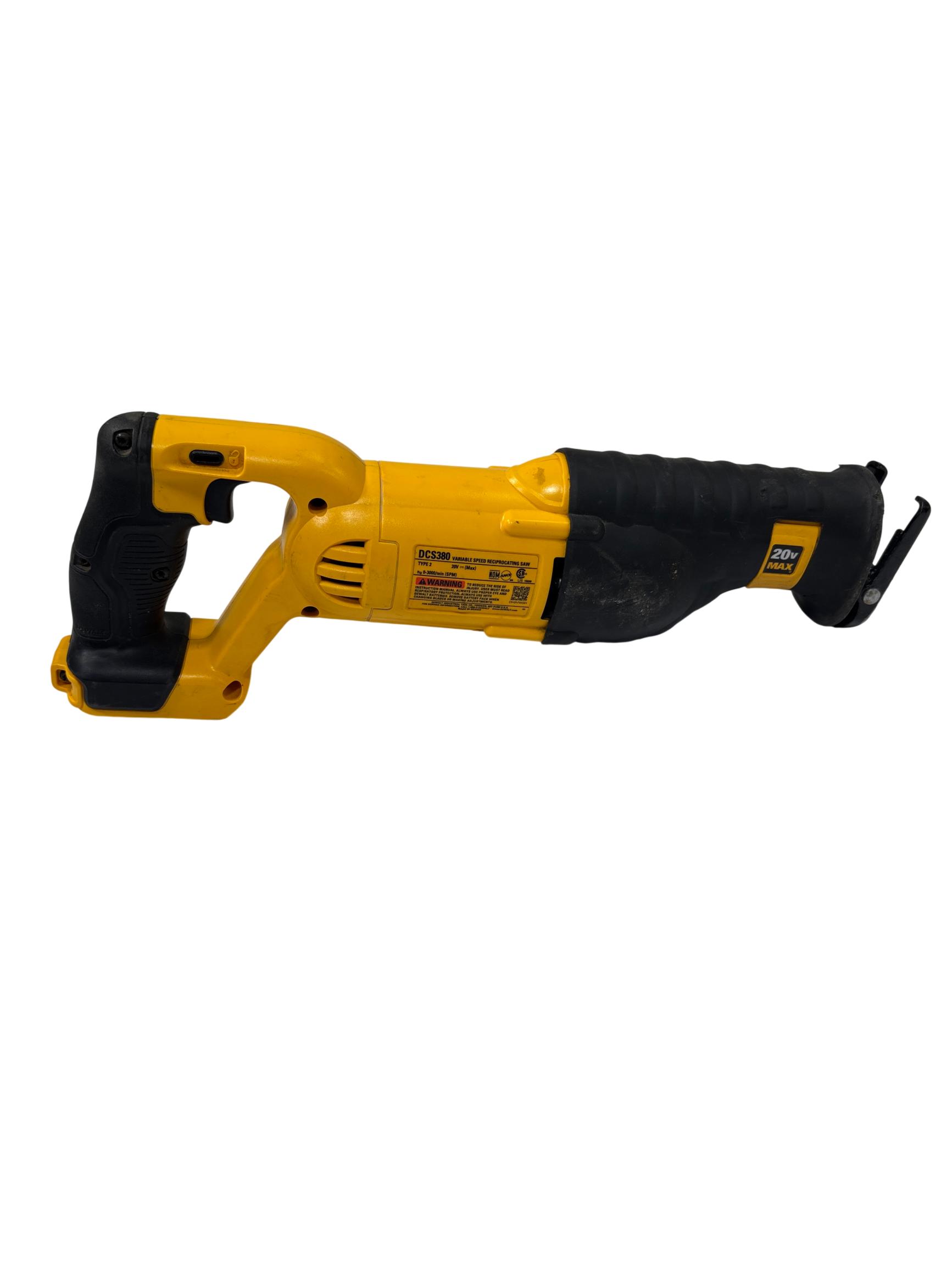 DeWalt DCS380 20V MAX Lithium-Ion Cordless Reciprocating Saw