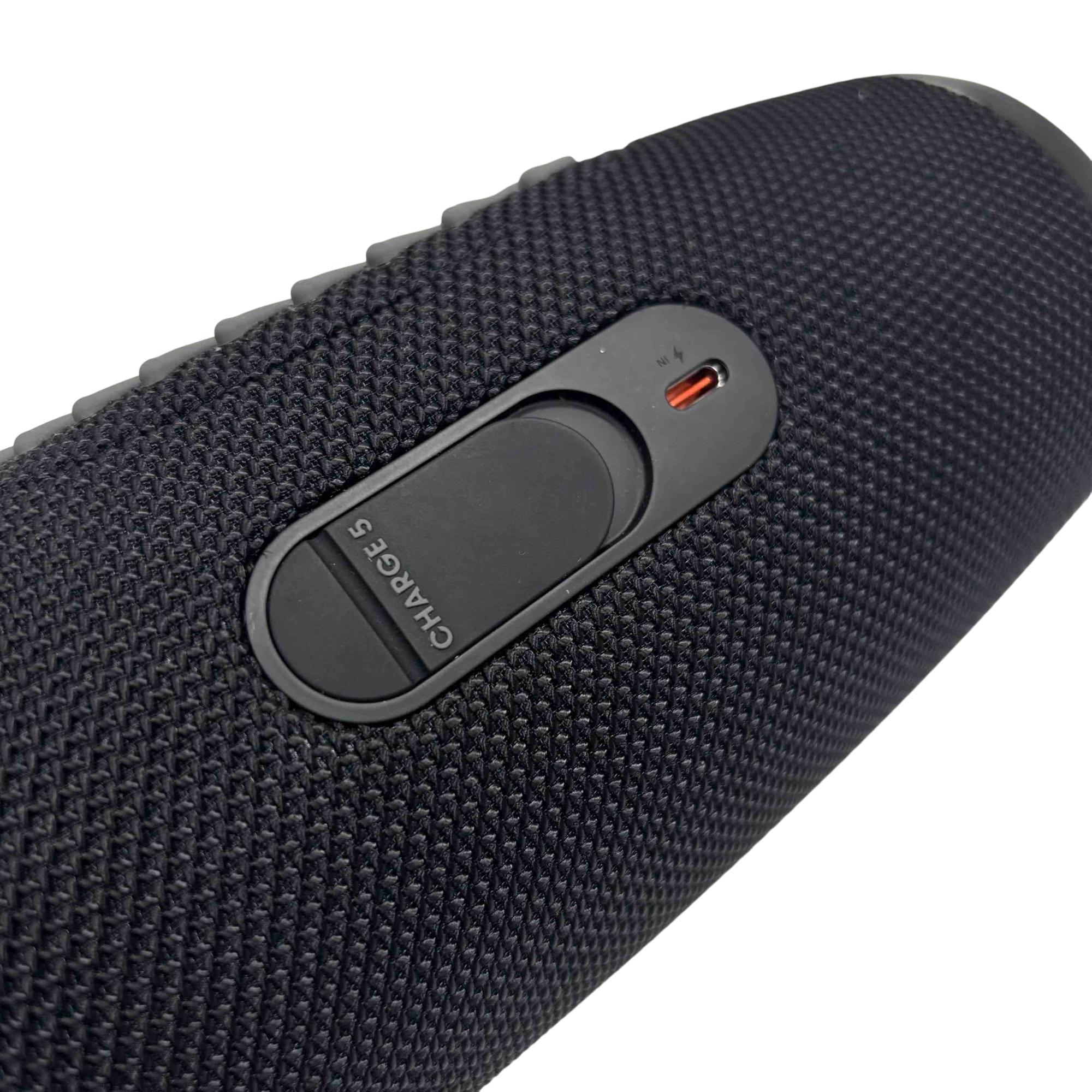 JBL Charge 5 Portable Waterproof Bluetooth Speaker - Black 5838