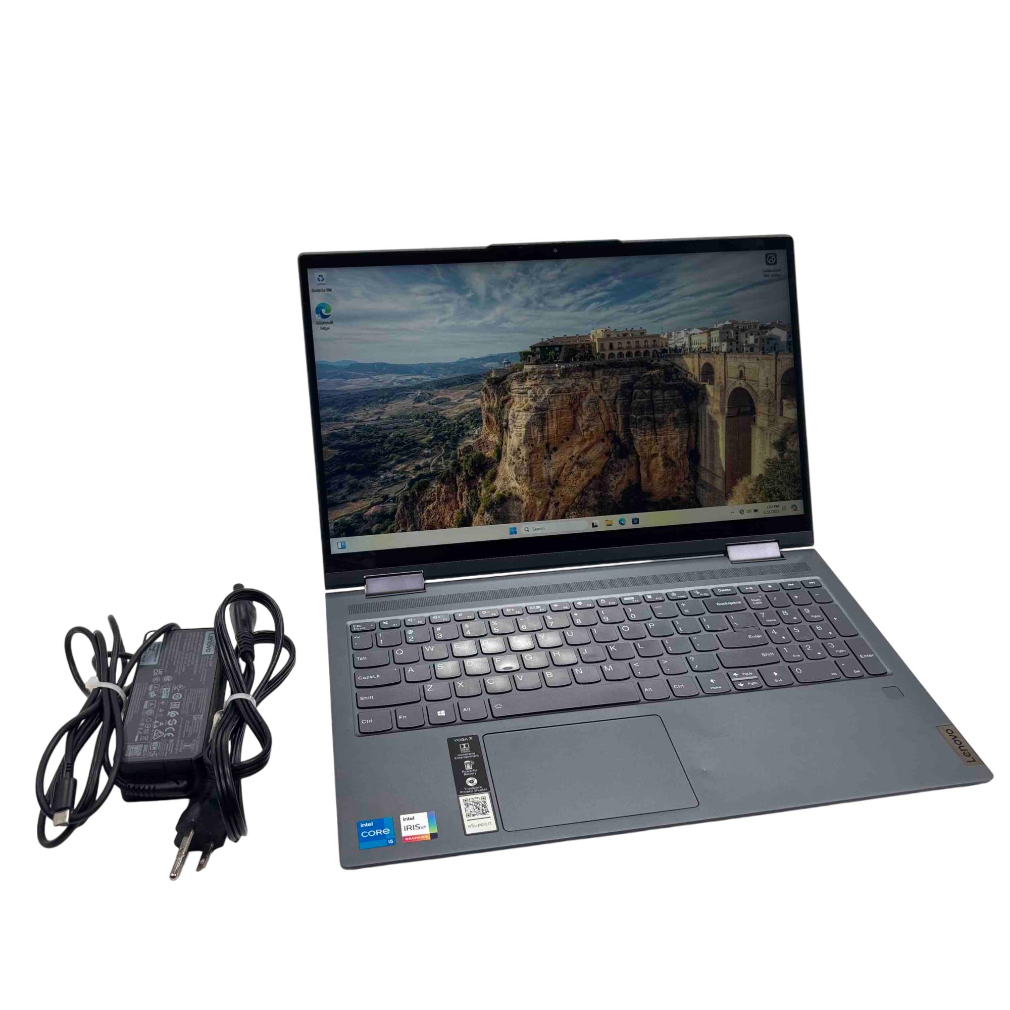 Lenovo Yoga 7 15ITL5 Laptop Intel Core i5-1135G7 2.4GHz 8GB RAM 