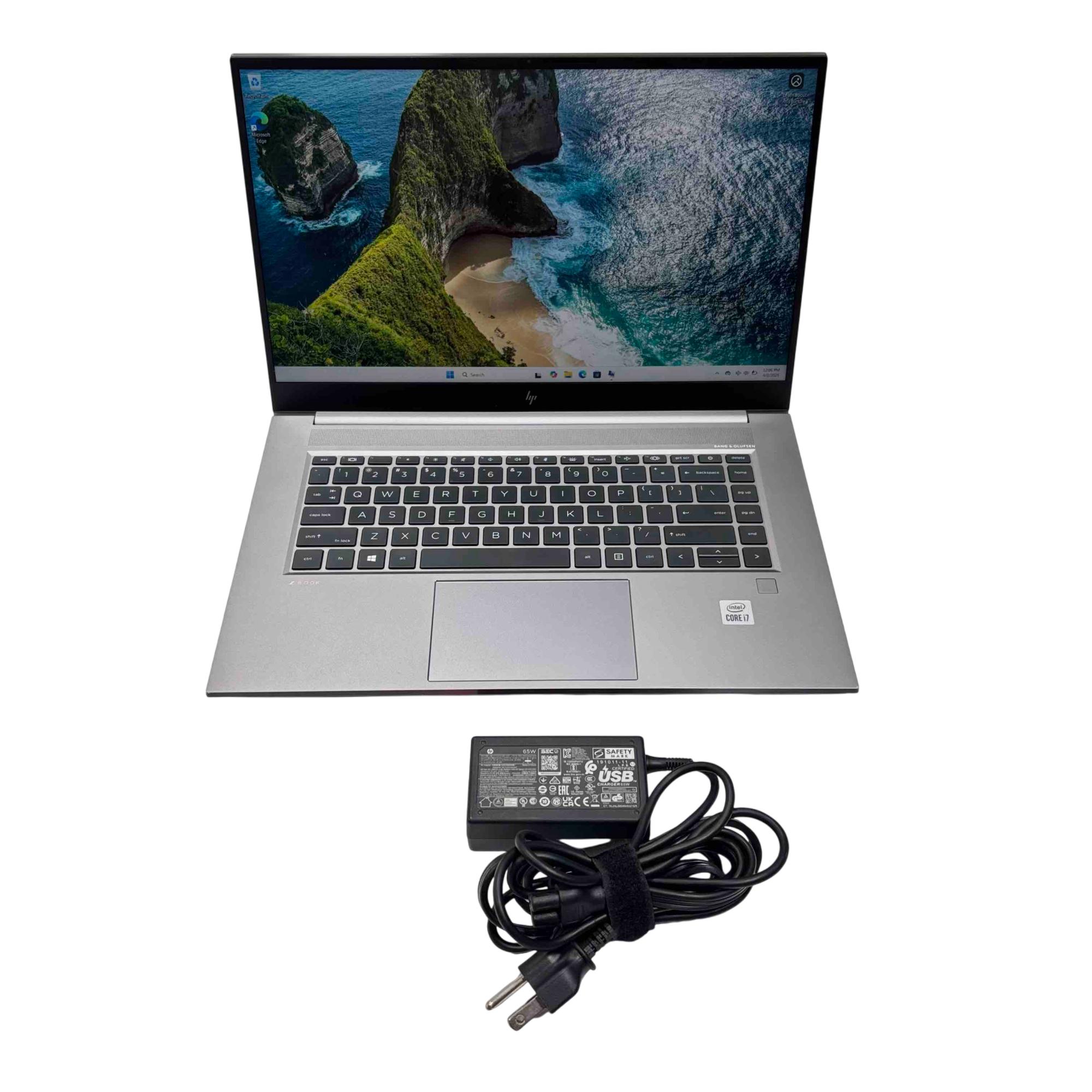 HP ZBook Studio G7 Win 11 Core i7-10750H 2.60GHz 16GB RAM 512GB 