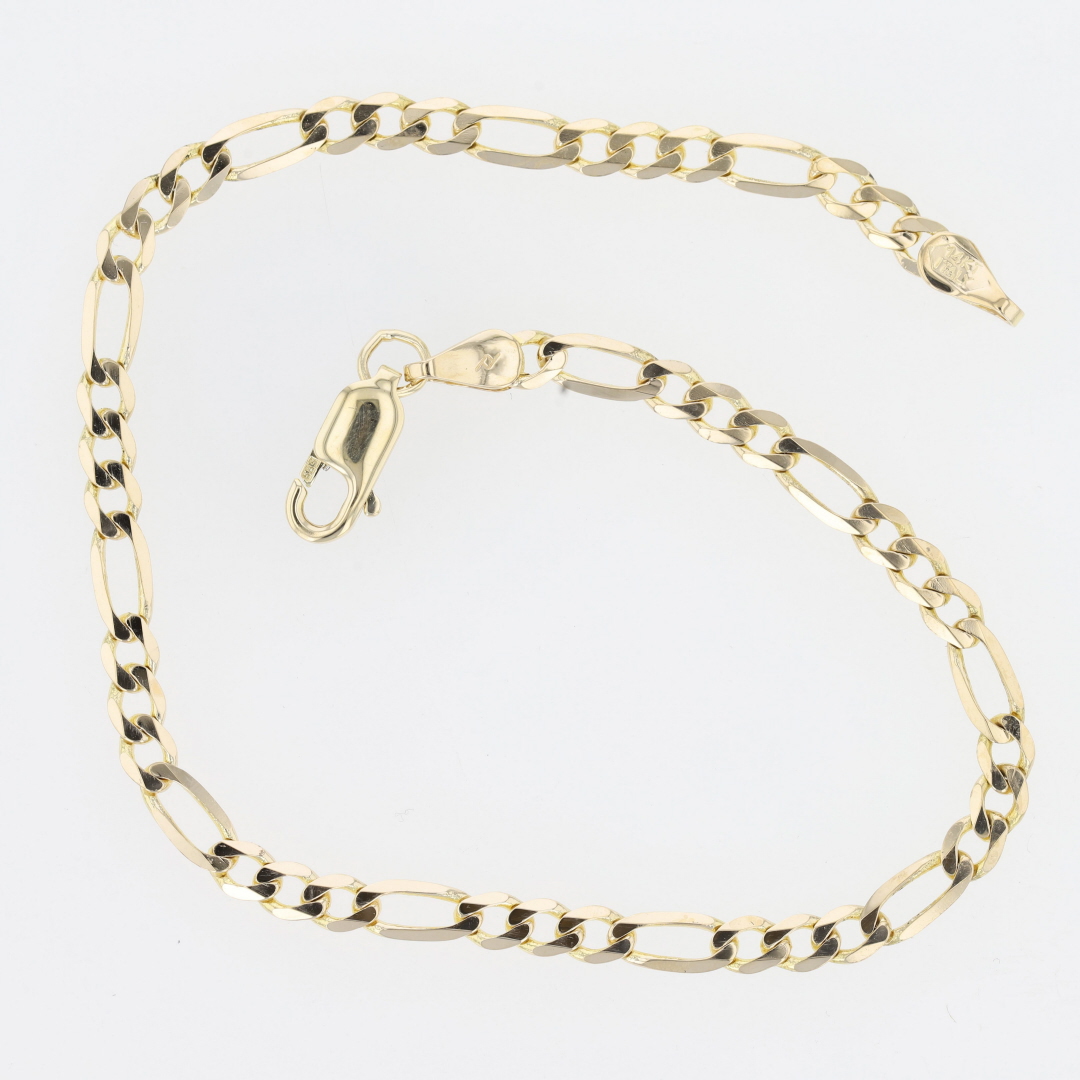 3mm Figaro Link Chain 7.25 3mm Figaro Link Chain 7.25