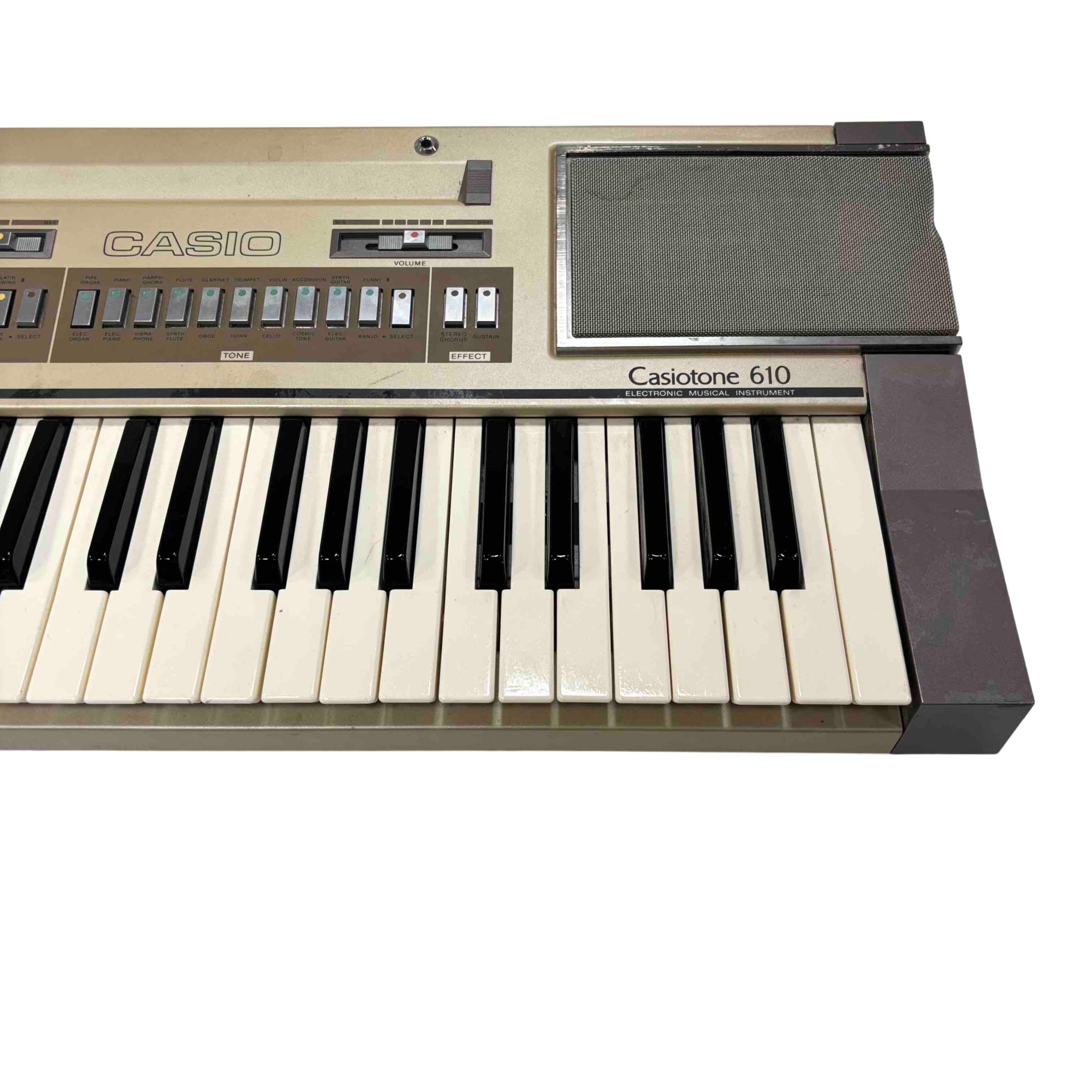 Casio Casiotone 610 Vintage Synthesizer Keyboard