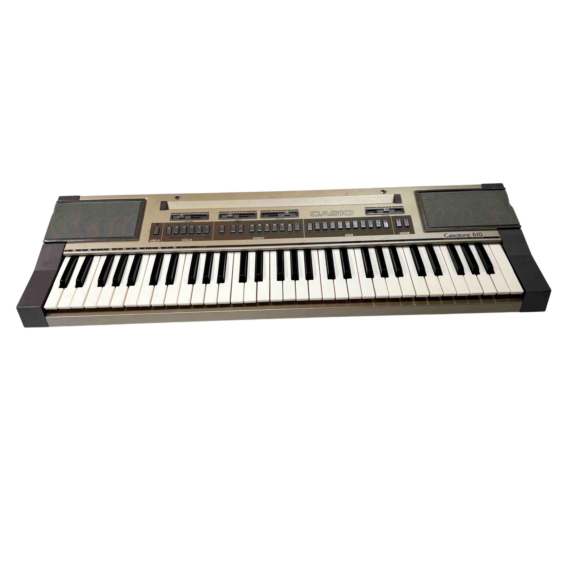 Casio Casiotone 610 Vintage Synthesizer Keyboard