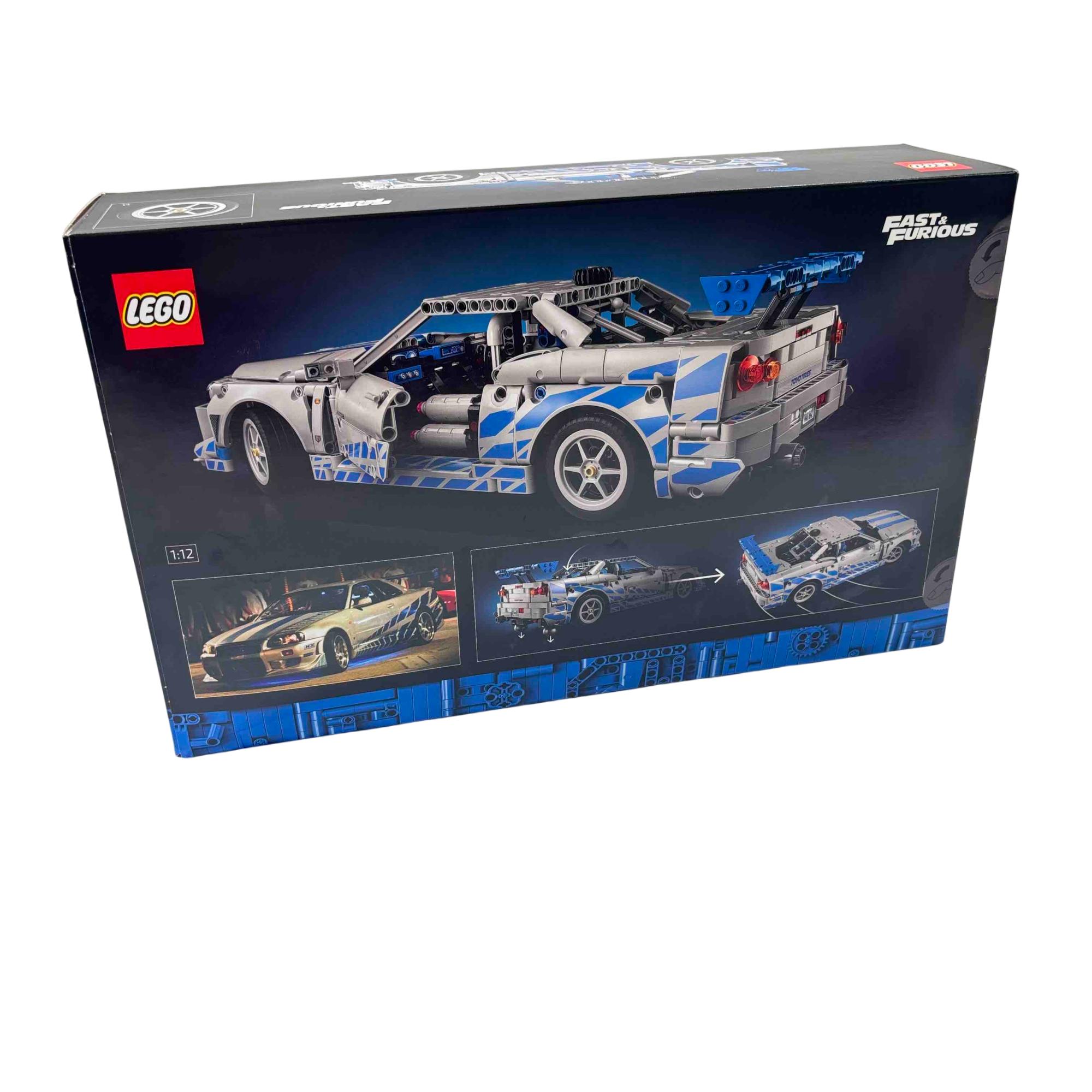 特価　OlyLife SKYLINE（2セット） LEGO Technic 2 Fast 2 Furious Nissan Skyline GT-R (R34) 1410 Piece