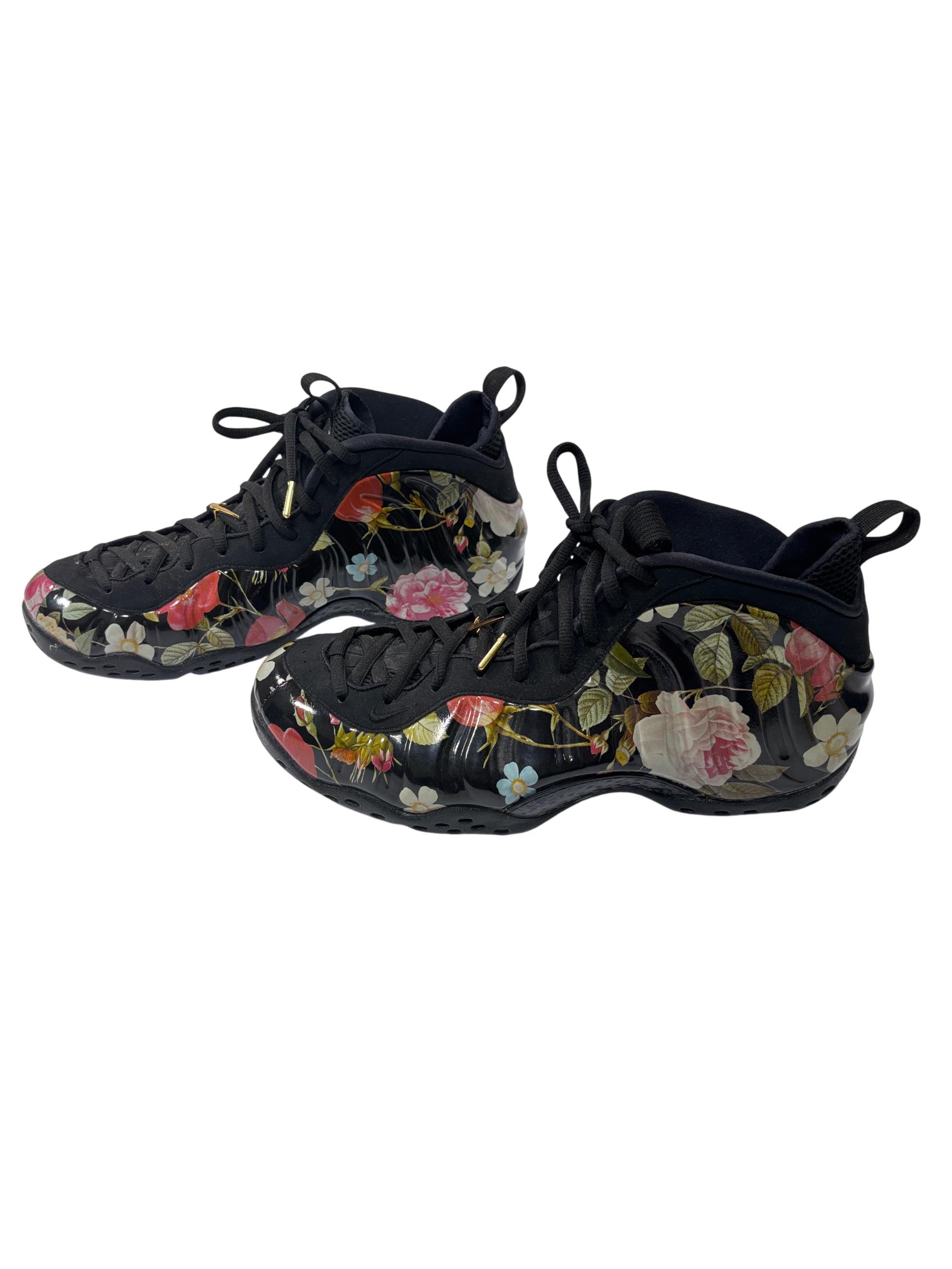 mens floral foamposites