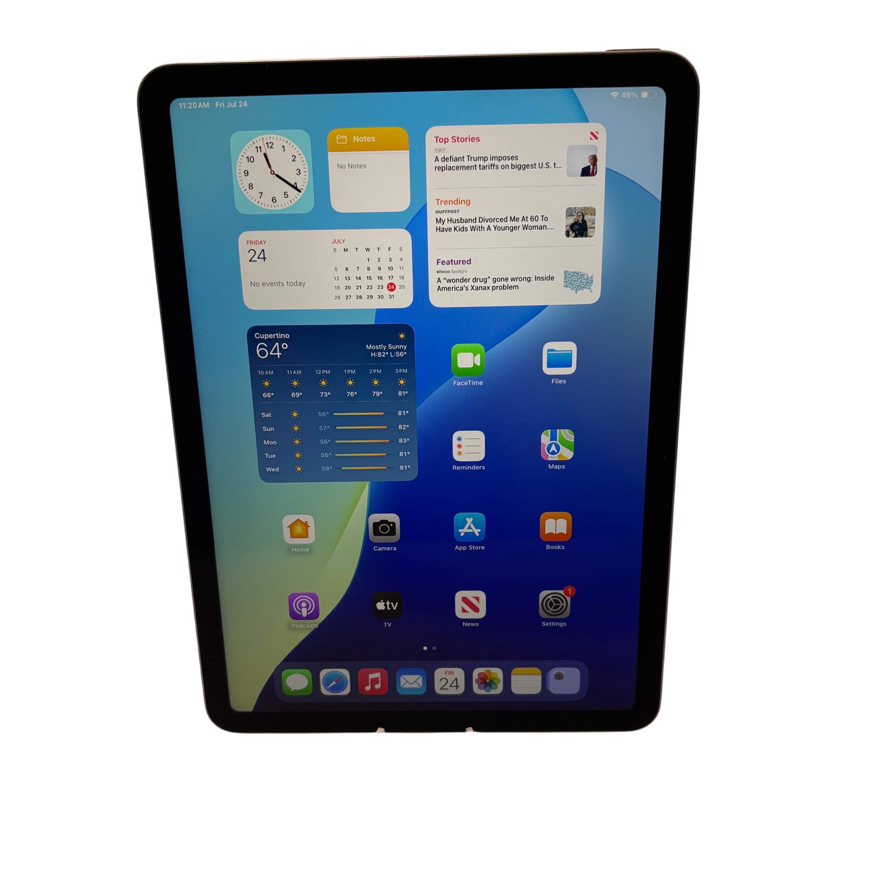 Apple iPad Air MC9W4LL/A 11-Inch 128GB Wi-Fi Only M3 Chip Space