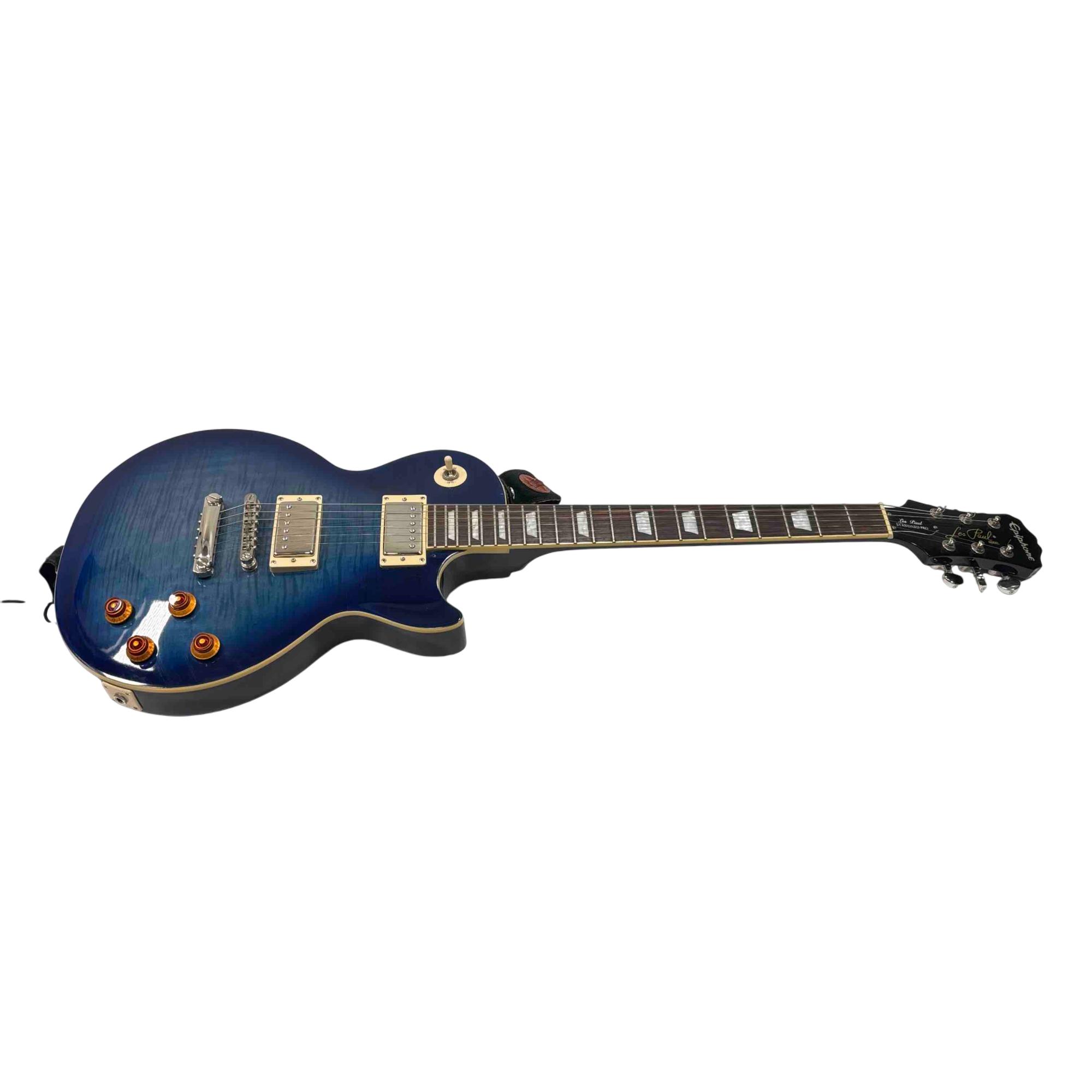 Epiphone Les Paul Standard Plustop Pro in Blueburst - The