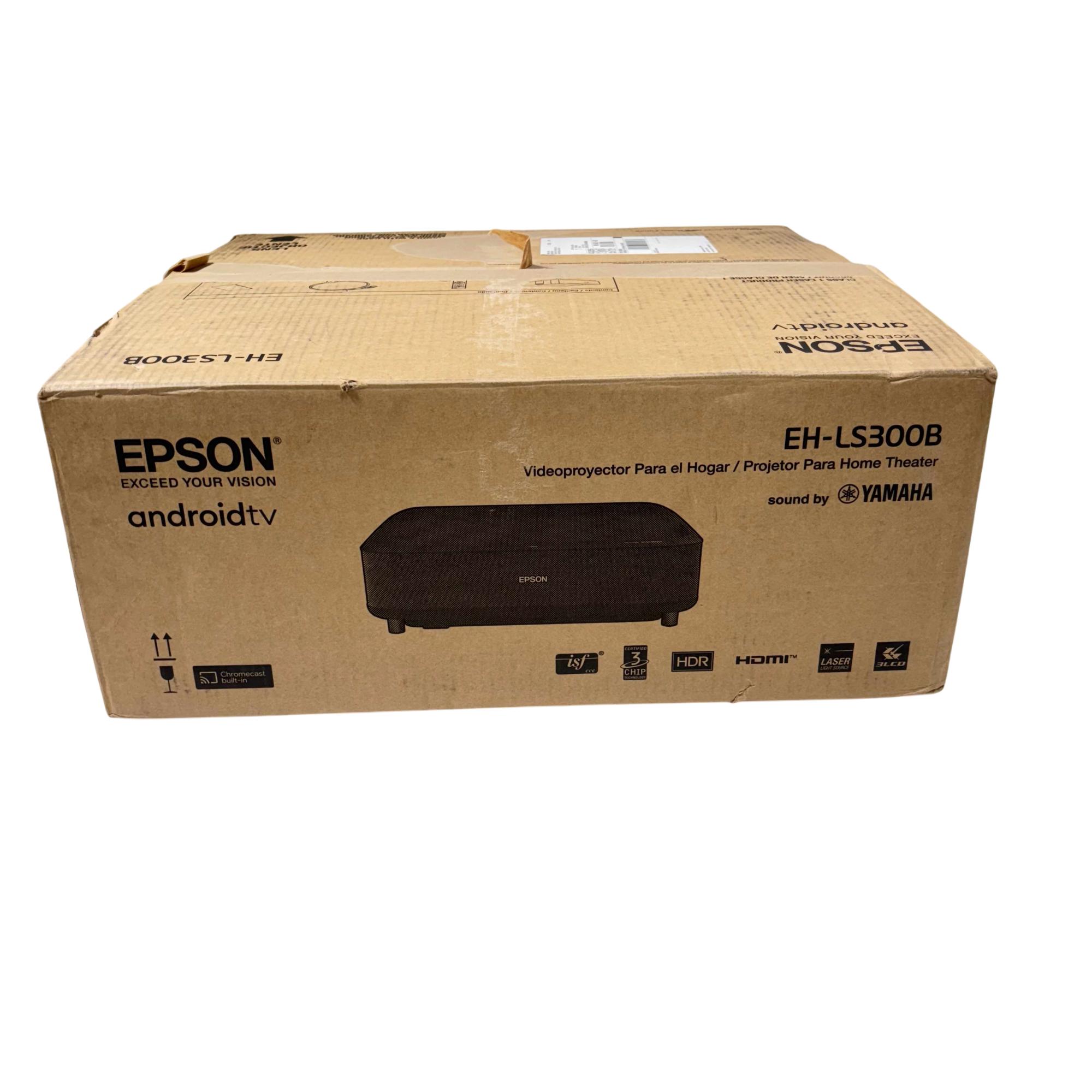 Epson EH-LS300B Android TV Home Theater Laser Projector - HA07A