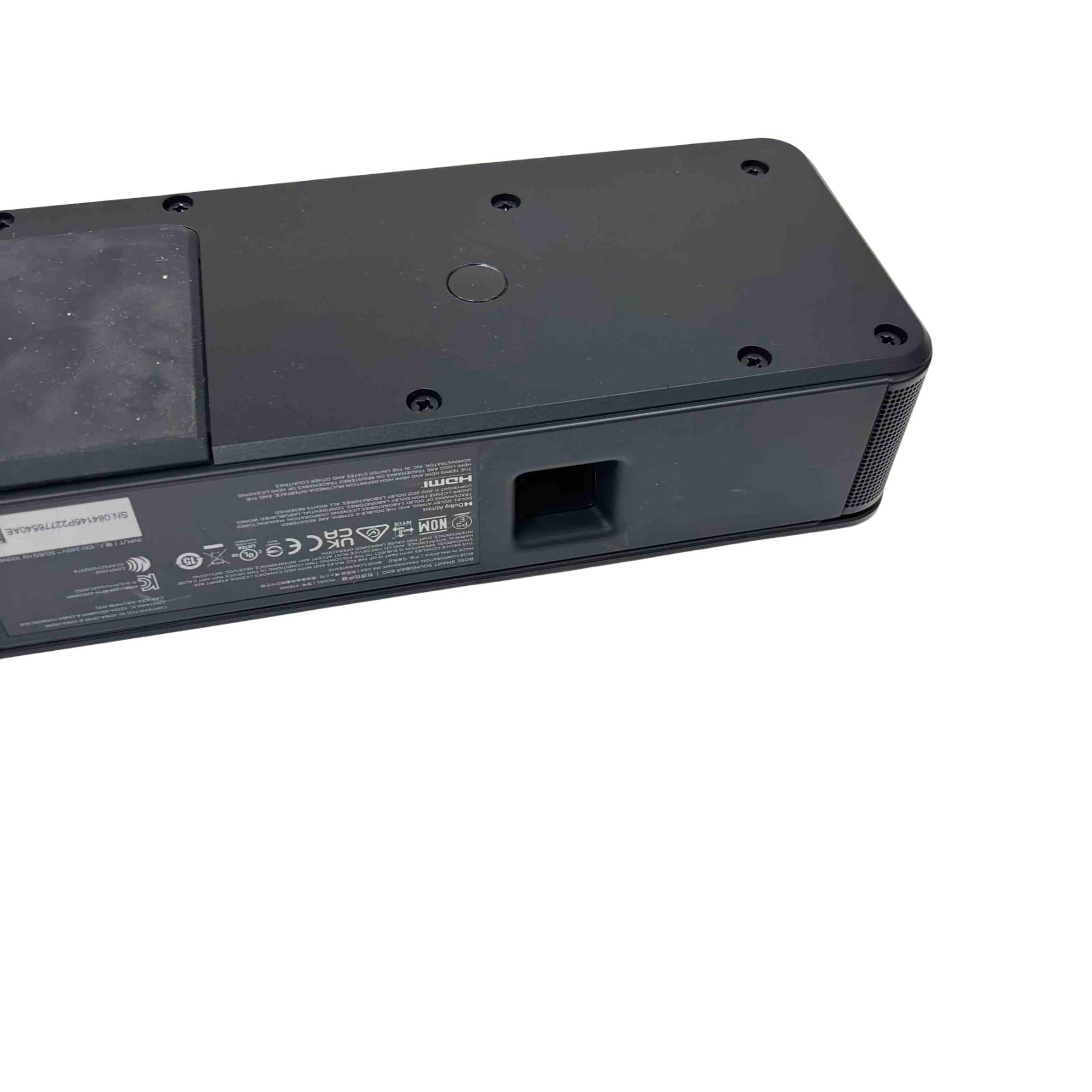 Bose Smart Soundbar 600 439269 Bluetooth/Dolby Atmos Home Audio