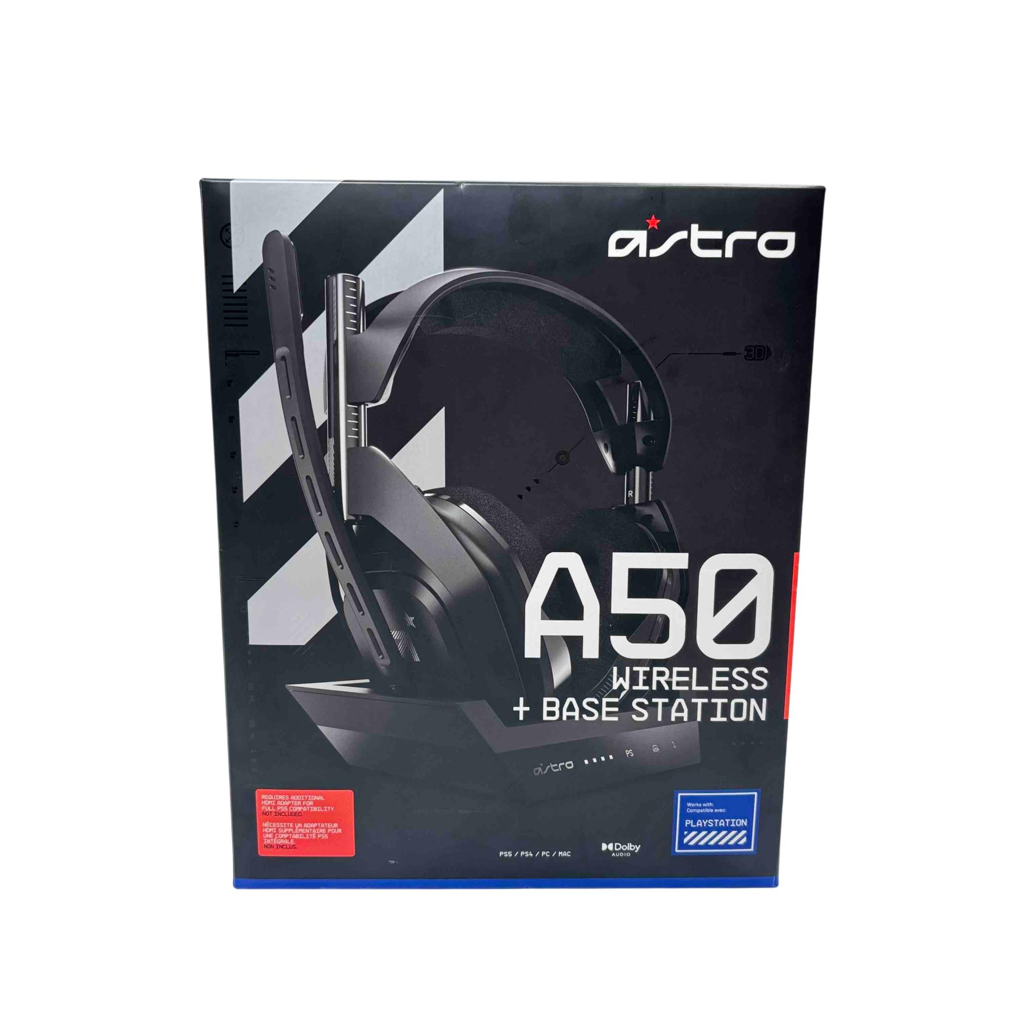 PlayStation - ASTRO Gaming A50 PS4/PC/PS5対応 A50 ワイヤレスゲーミングヘッドセット + ベースステーション