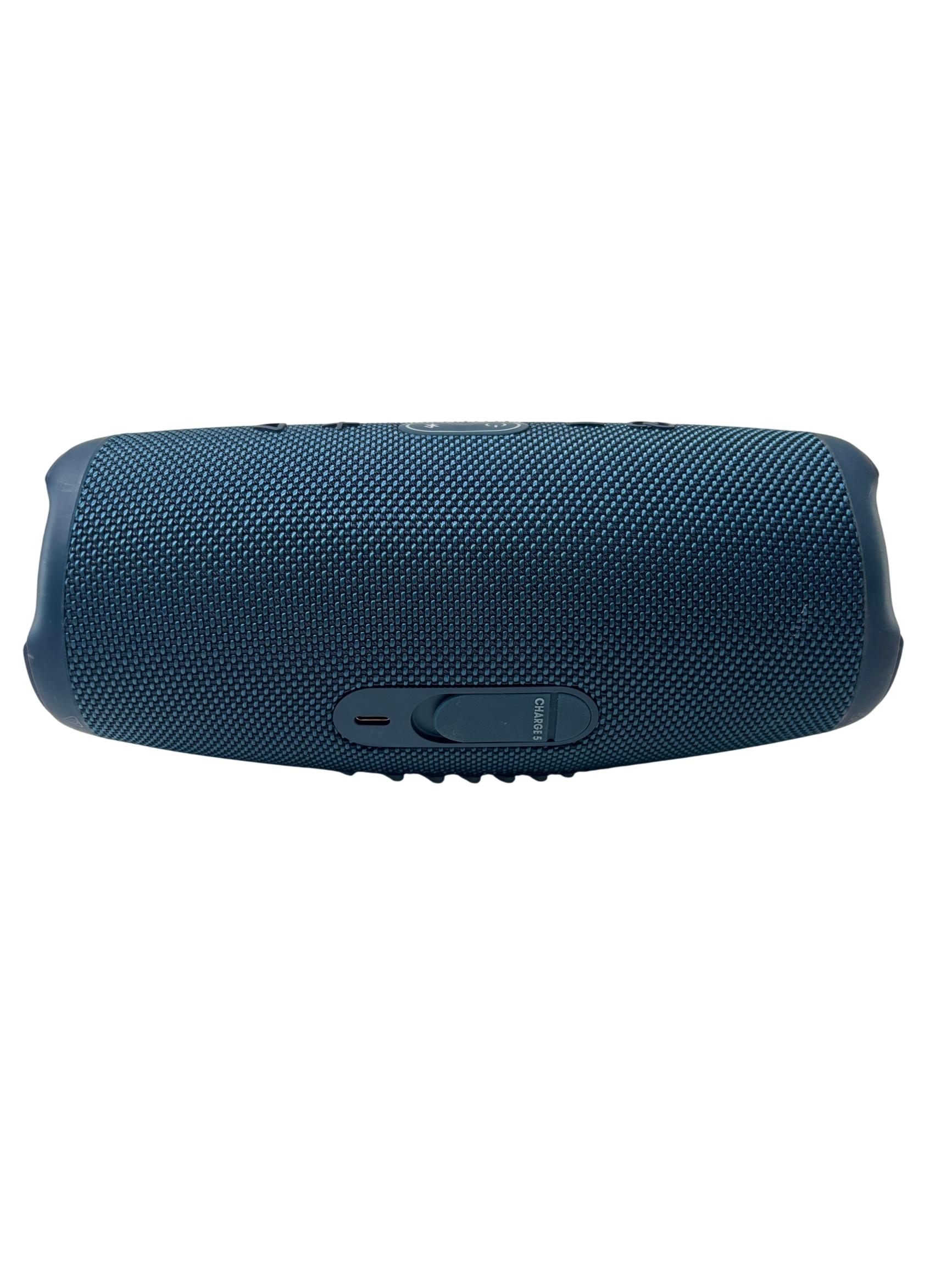JBL Charge 5 Waterproof Portable Bluetooth Speaker (Blue)
