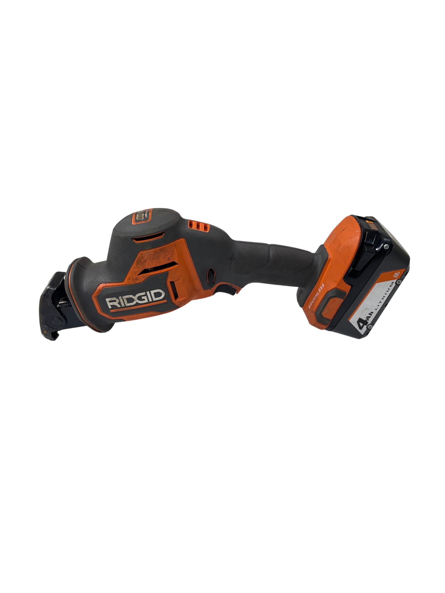 RIDGID R8648 18-Volt SubCompact Brushless Cordless One-Handed ...