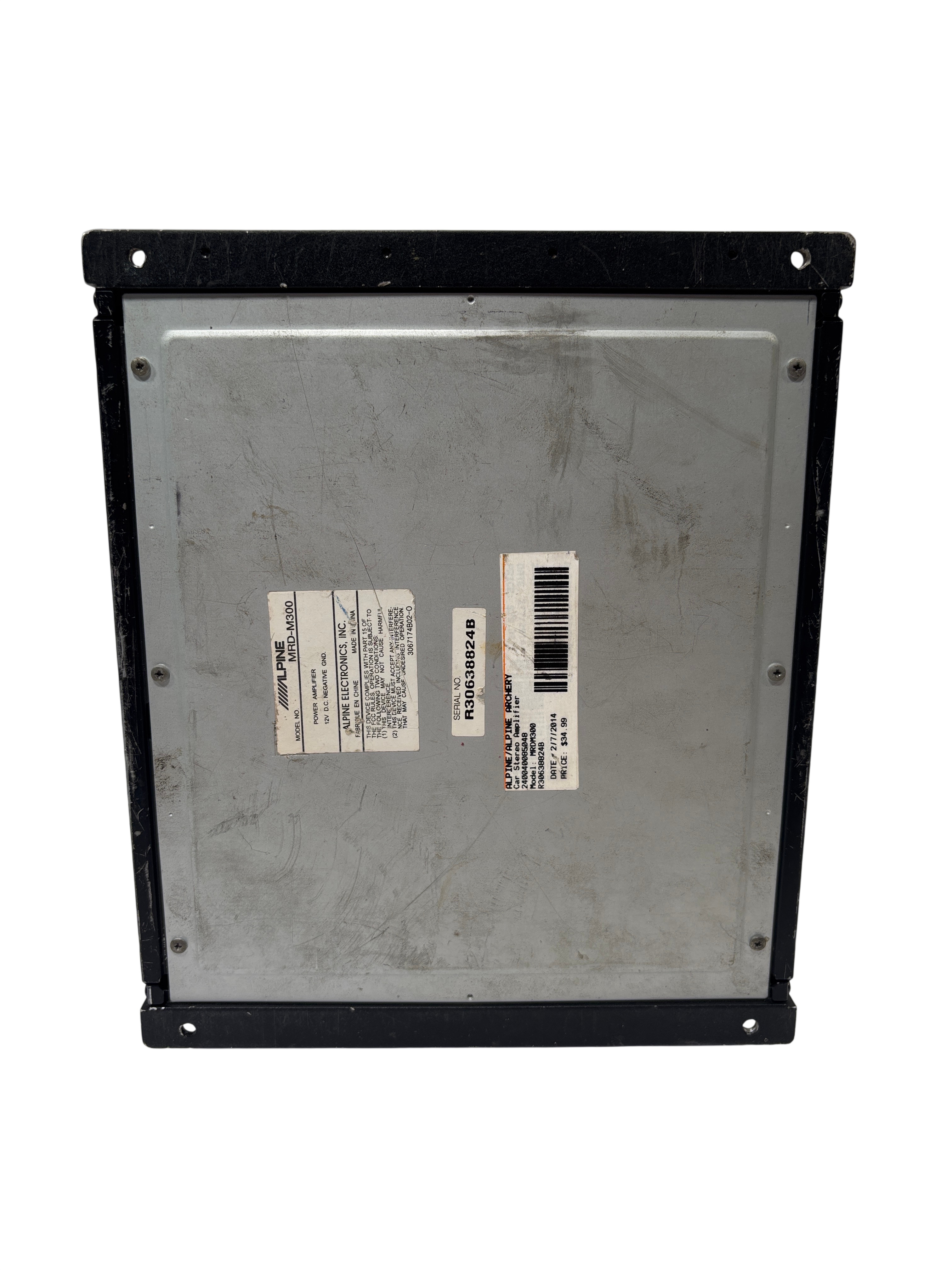 Alpine MRD-M300 Class-D Monoblock Subwoofer Amplifier