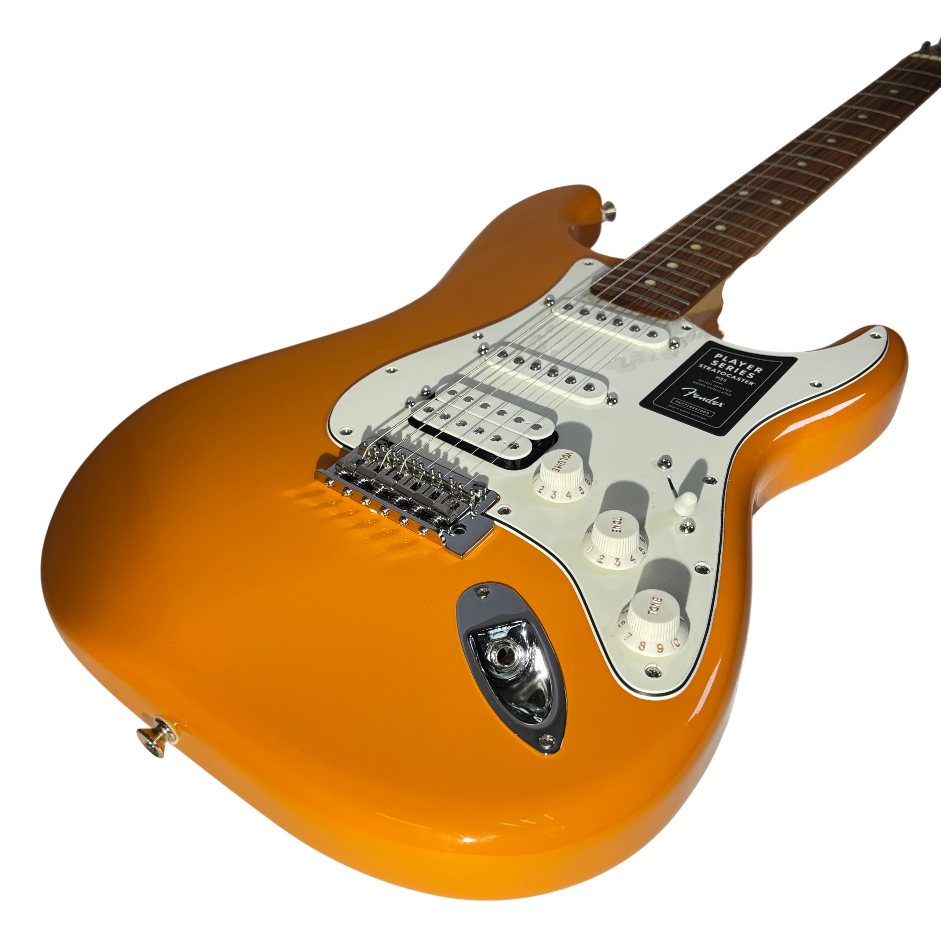 ギター Fender mexico Stratocaster Players s-s-h Fender Player Stratocaster HSS Mexico 6-String Electric Guitar