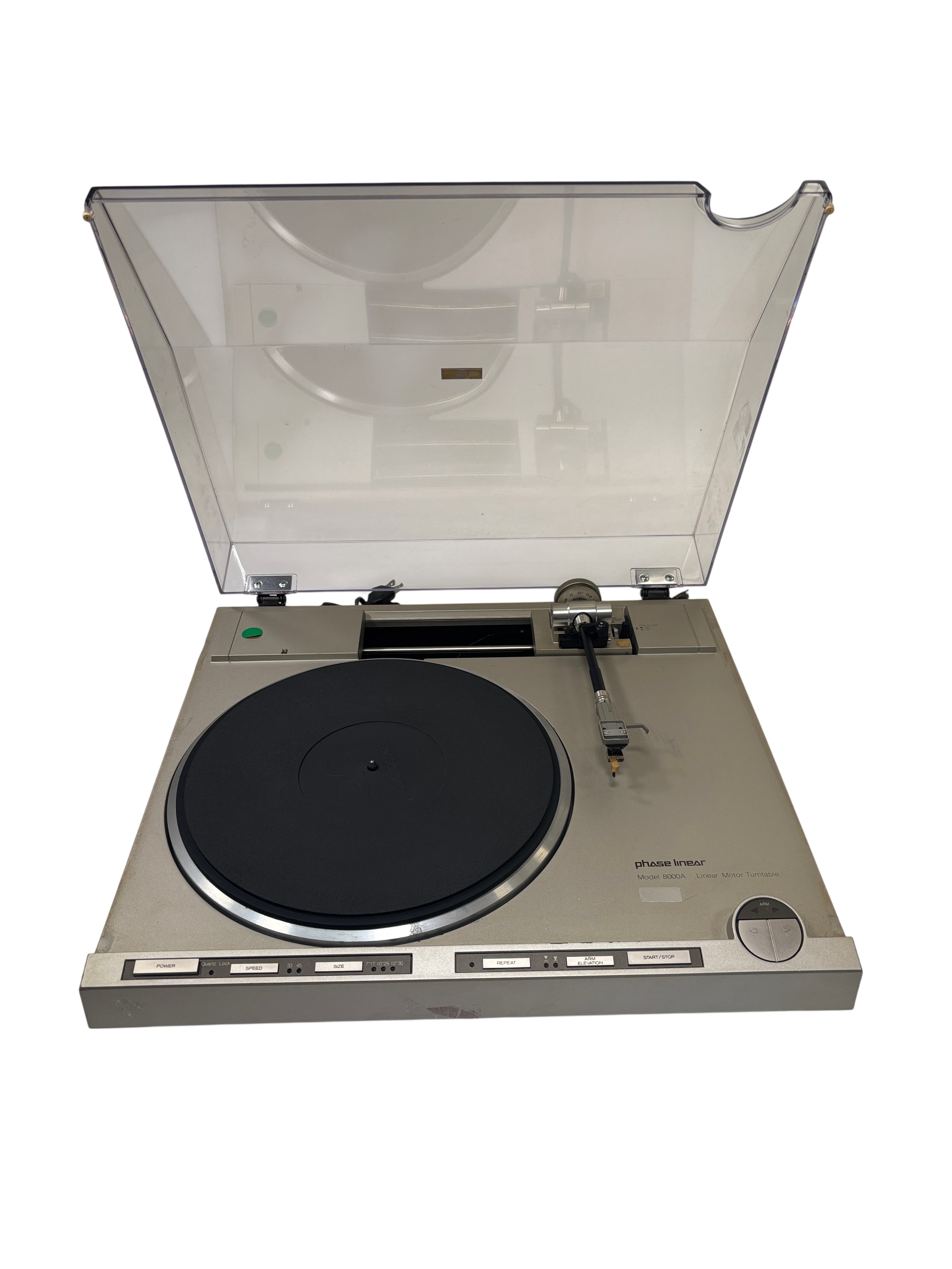 Phase Linear 8000A Vintage linear tracking Motor Turntable (Local