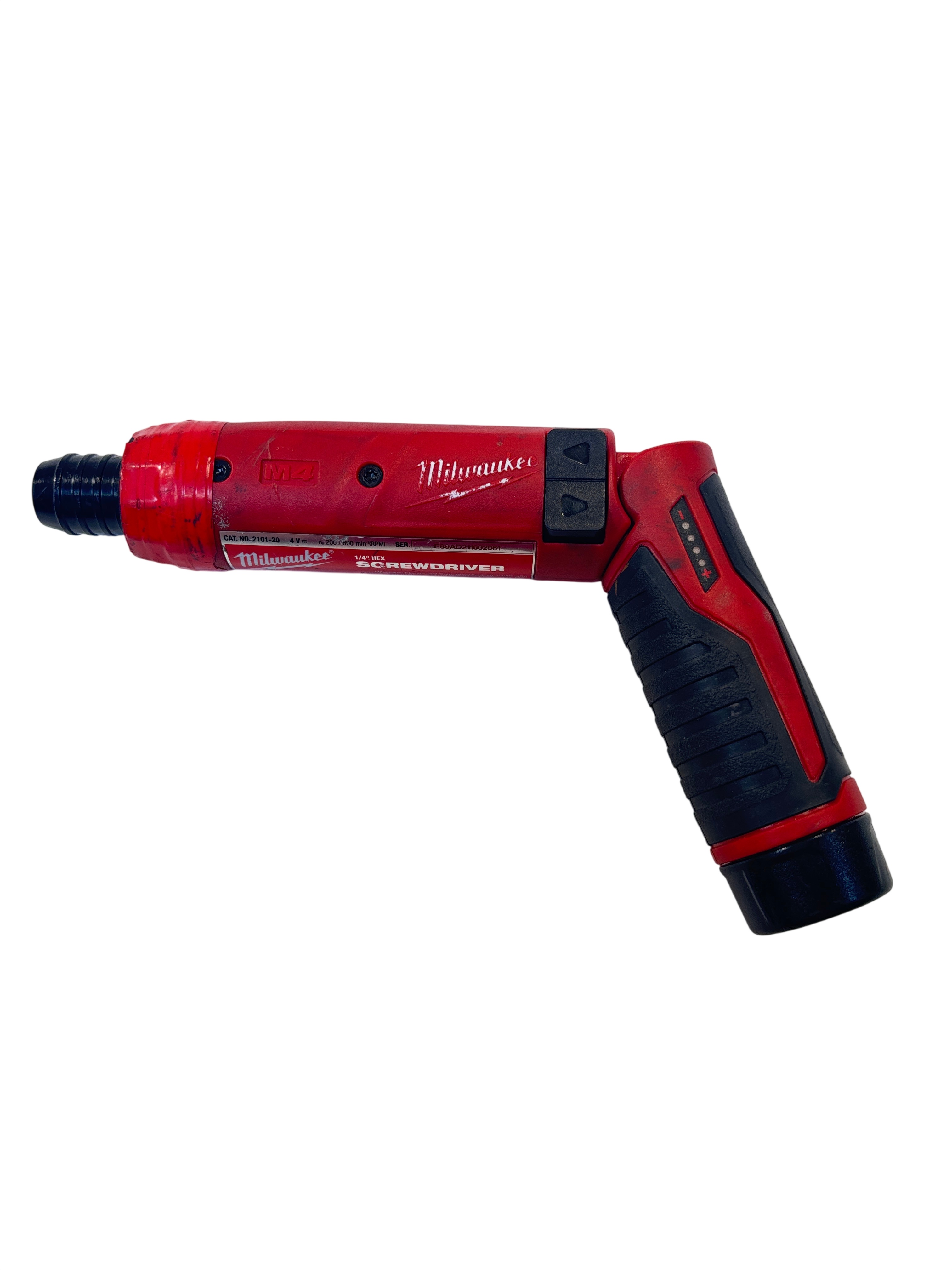 Milwaukee 2101-20 M4 4V Lithium-Ion 1/4 in. Cordless Hex Screwdriver