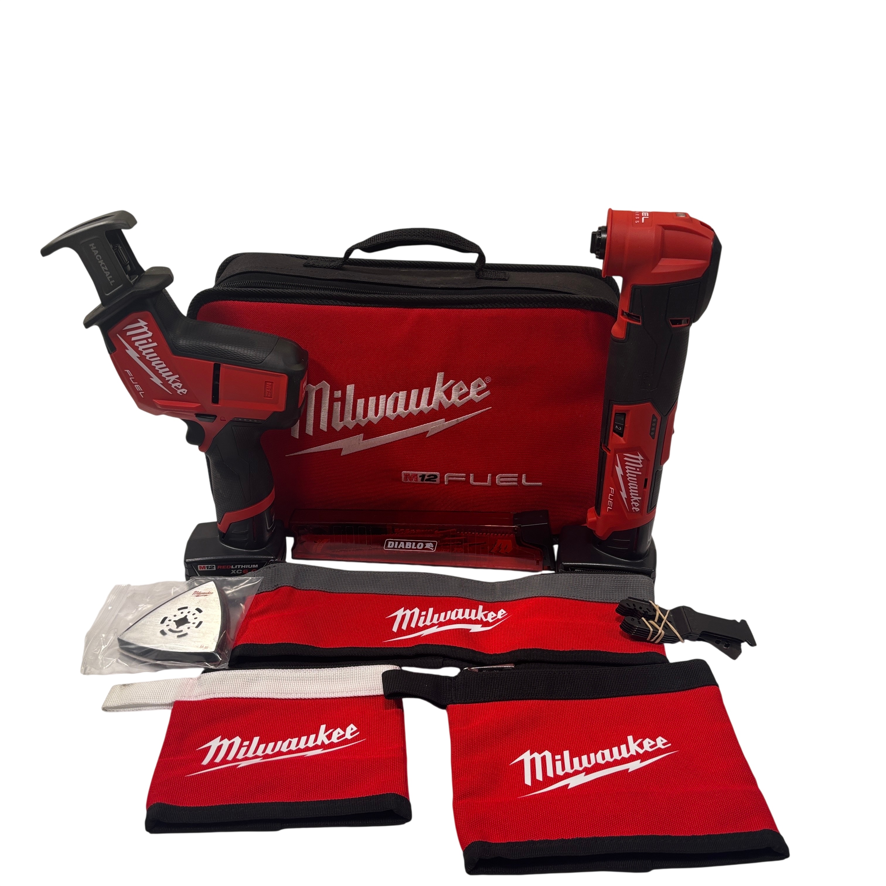 Milwaukee M12 12V Cordless Multi-Tool 2526-20/HACKZALL 2520-20 Kit