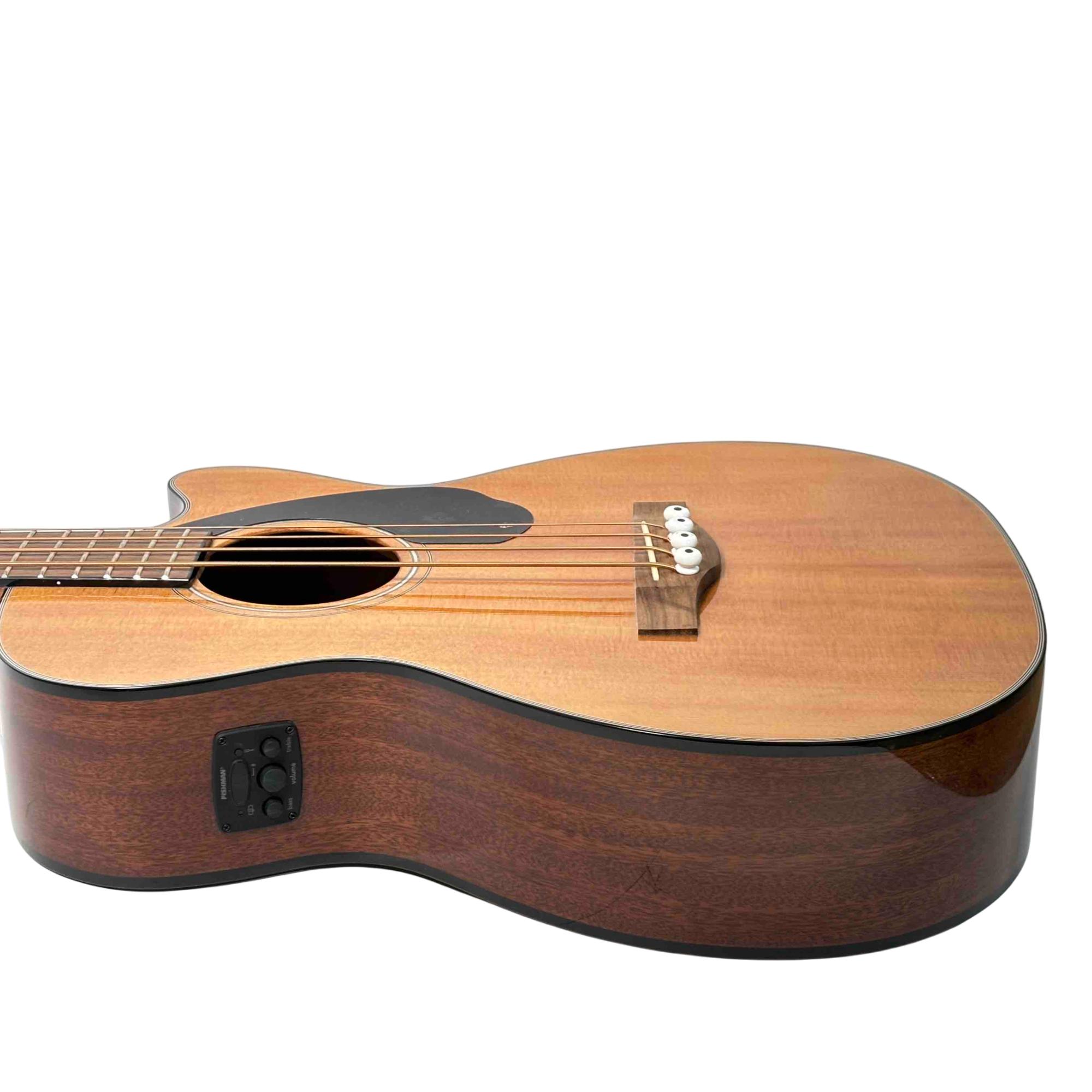 Fender CB-60SCE NAT LR Natural 4-String 22-Fret Acoustic Bass