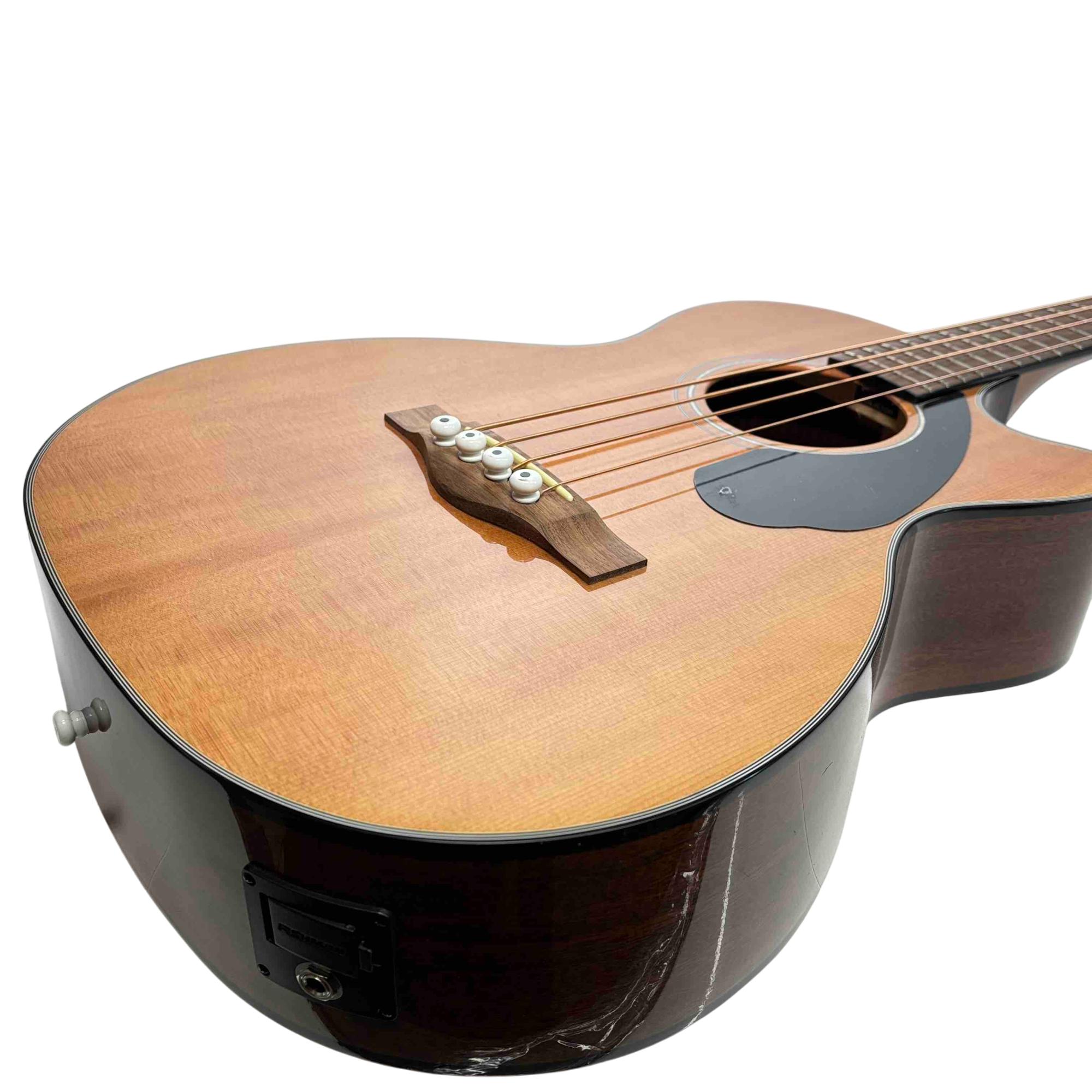 Fender CB-60SCE NAT LR Natural 4-String 22-Fret Acoustic Bass