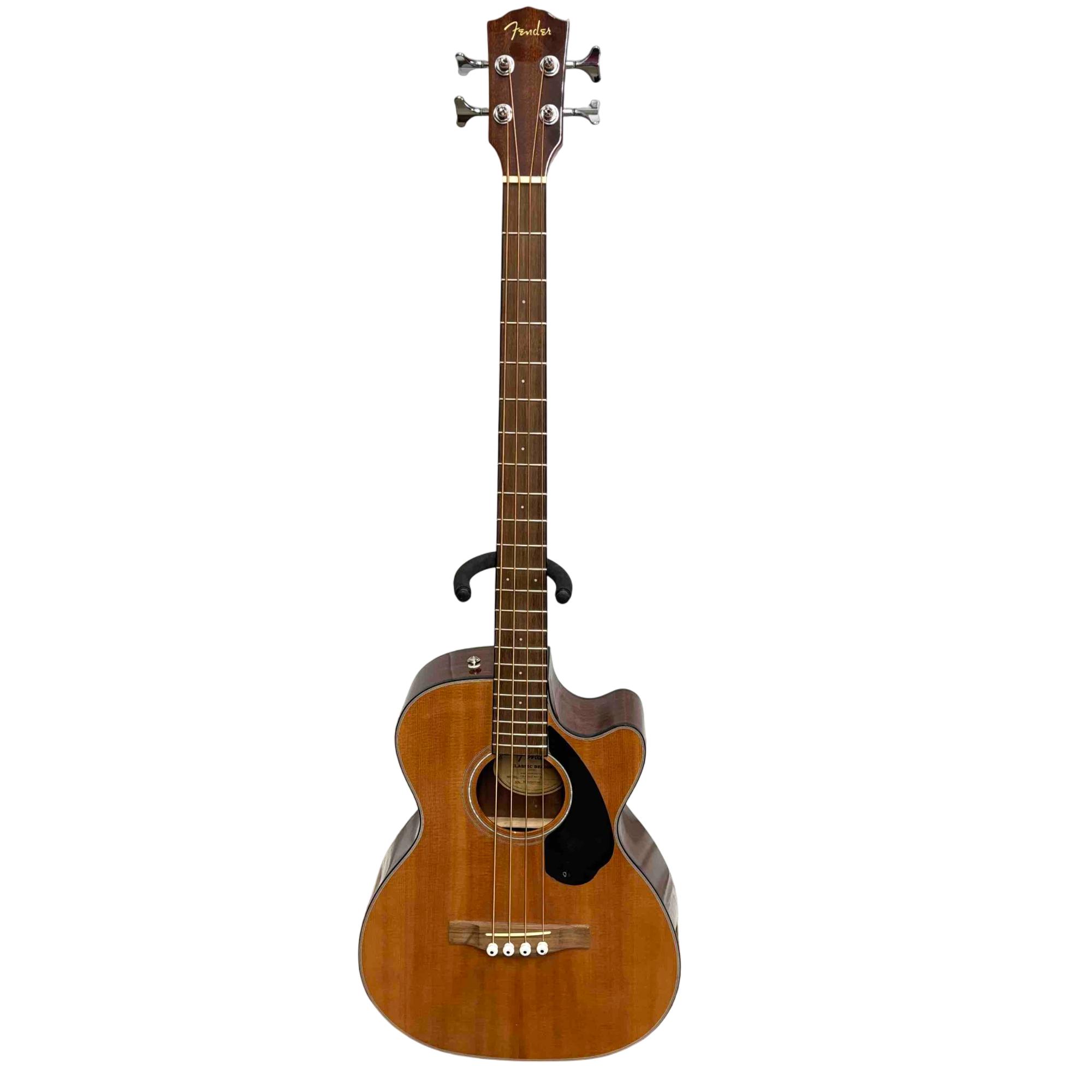Fender CB-60SCE NAT LR Natural 4-String 22-Fret Acoustic Bass