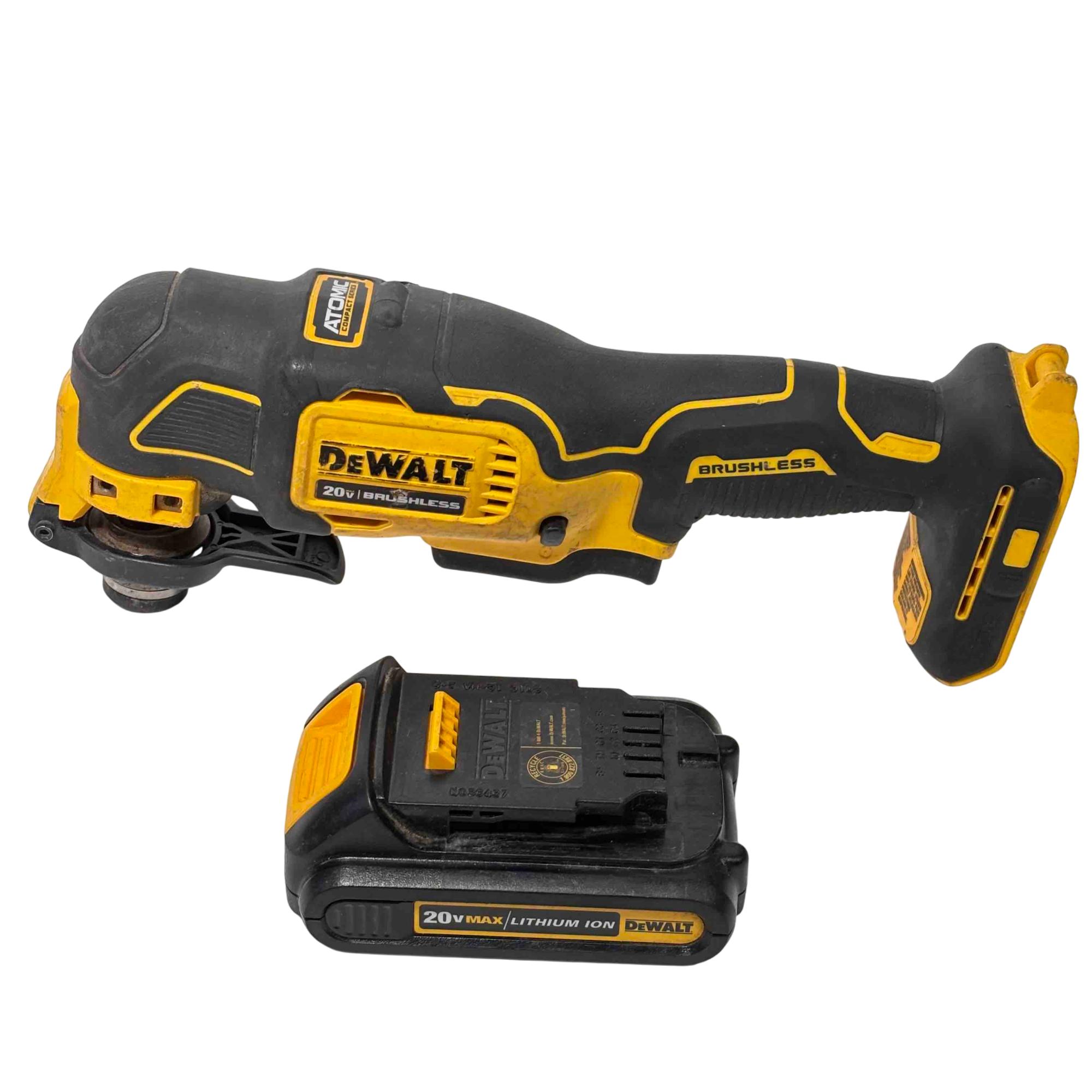 DEWALT Atomic 20V MAX Cordless Brushless Reciprocating Saw and Ratchet Kit with Battery and Charger