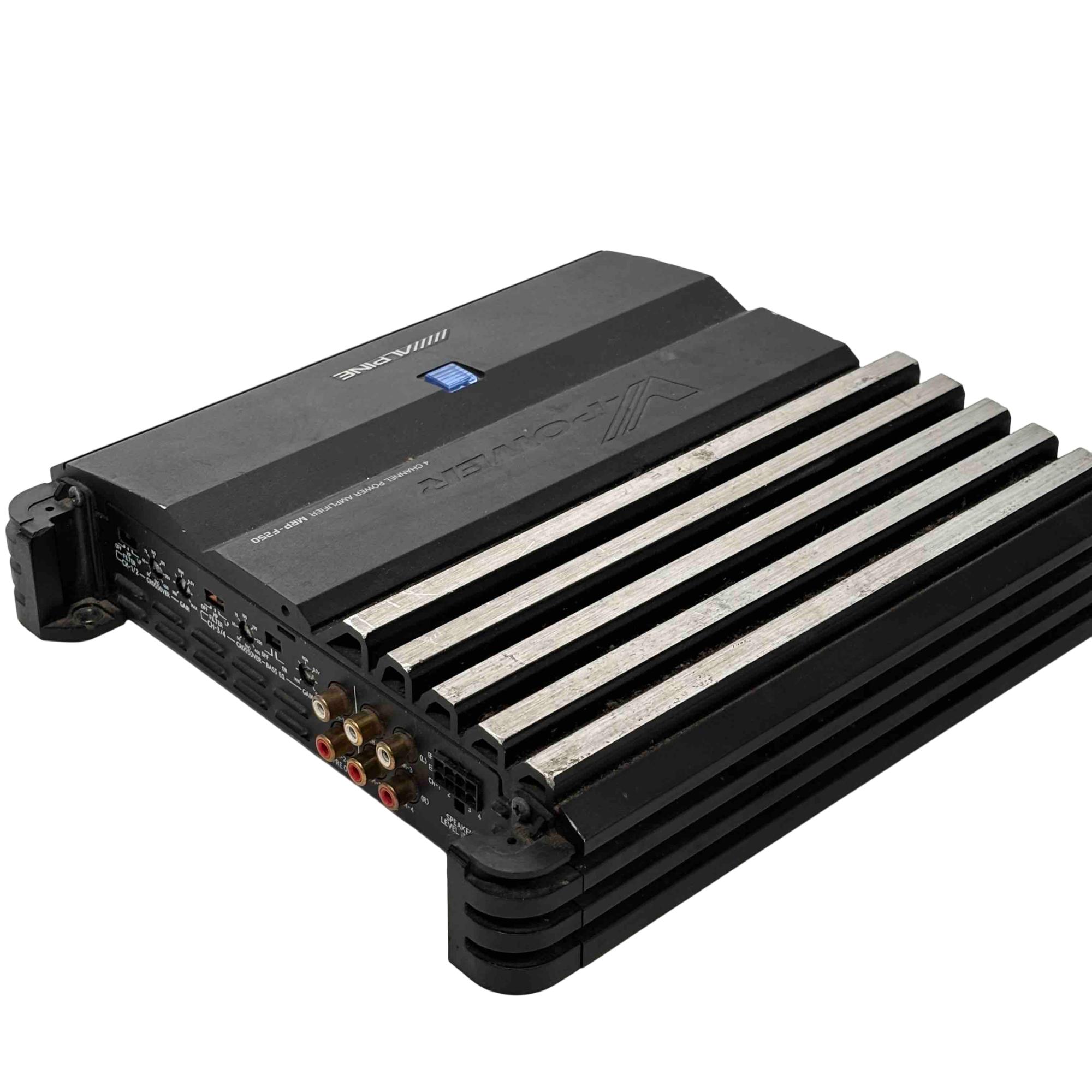 Alpine MRP-F250 Black 40-Watts RMS x 4 4-Channel Car Amplifier 6373