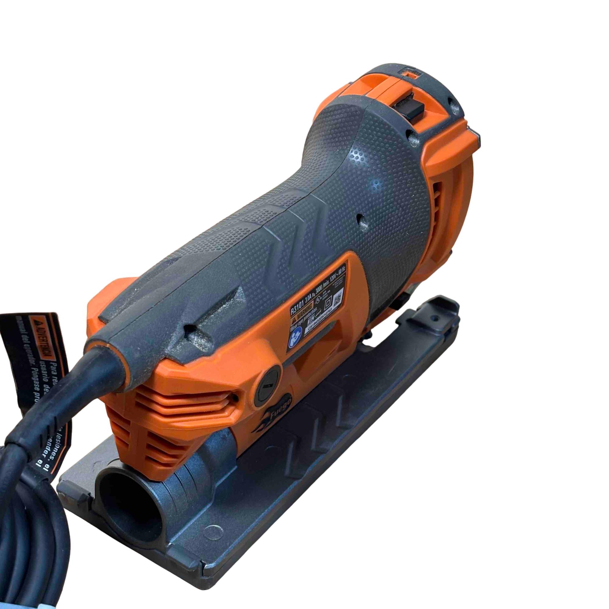 Ridgid Fuego 3 R3101 Orange & Black Amp Compact Orbital Jig