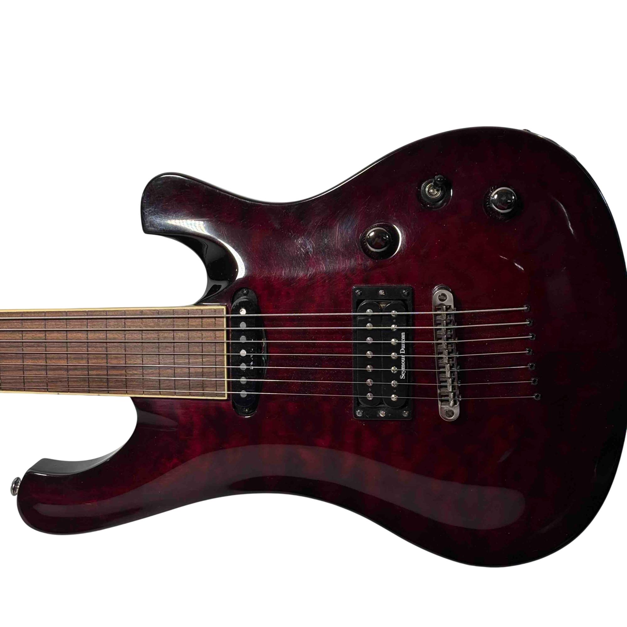 Schector Diamond Series 007 ELITE Black Cherry Burst 7