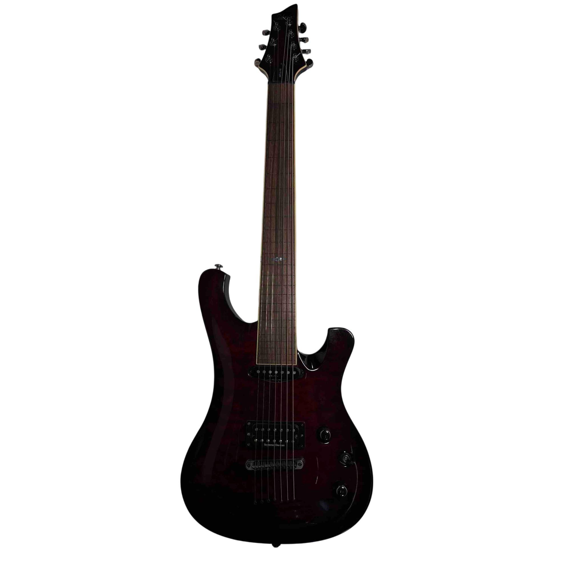 Schector Diamond Series 007 ELITE Black Cherry Burst 7
