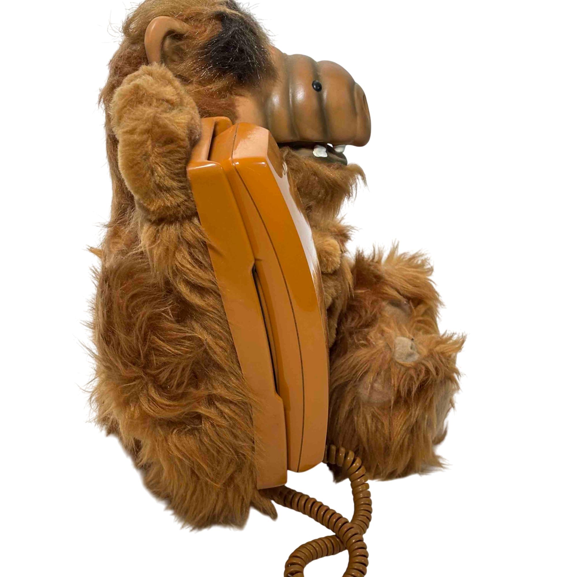 Planned Technologies The Alf Phone 618S Vtg. 1980s Plush ALF Wired