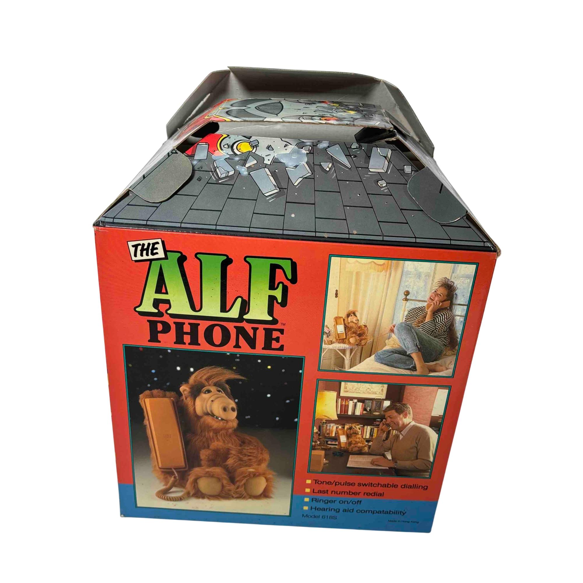 Planned Technologies The Alf Phone 618S Vtg. 1980s Plush ALF Wired