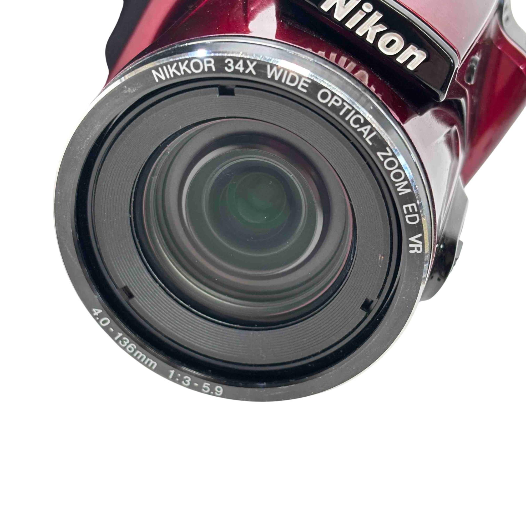 Canonカメラ＋NIKKOR Nikon COOLPIX L830 16 MP CMOS Digital Camera with 34x Zoom NIKKOR