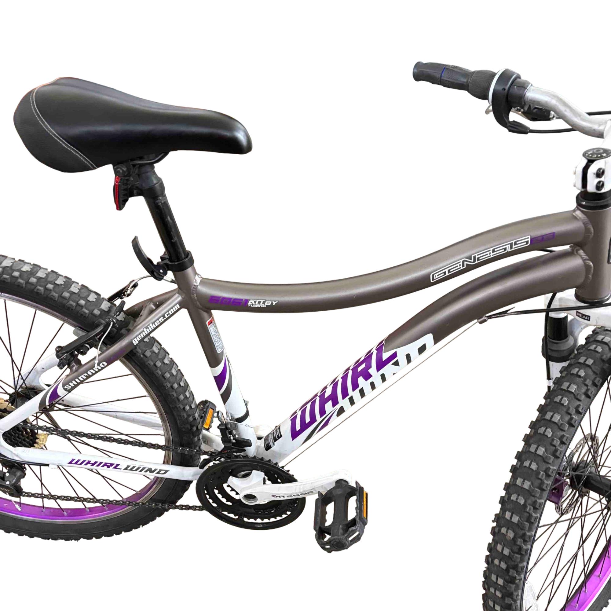 Genesis 26 Whirlwind Gray Mountain Bike / 26