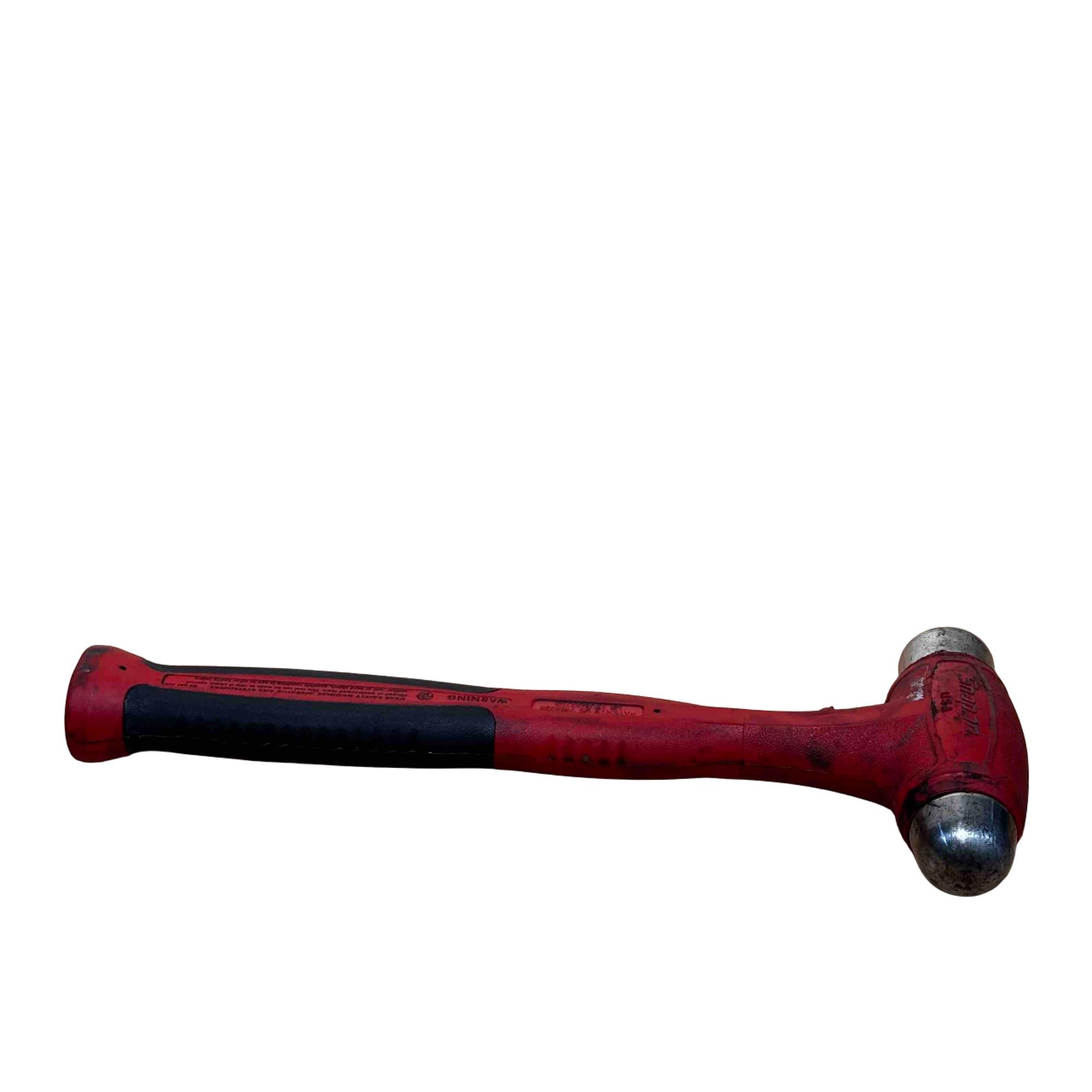 Snap-on Tools HBBD24 24 Oz. Ball Peen Soft Grip Dead Blow Hammer (Red)