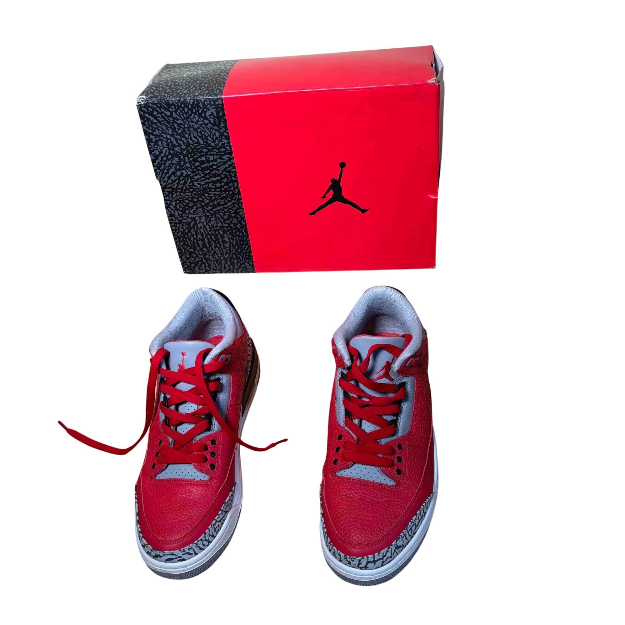 Nike Jordan 3 Retro SE CK5692 600 Red/Red-Cement Grey Black 