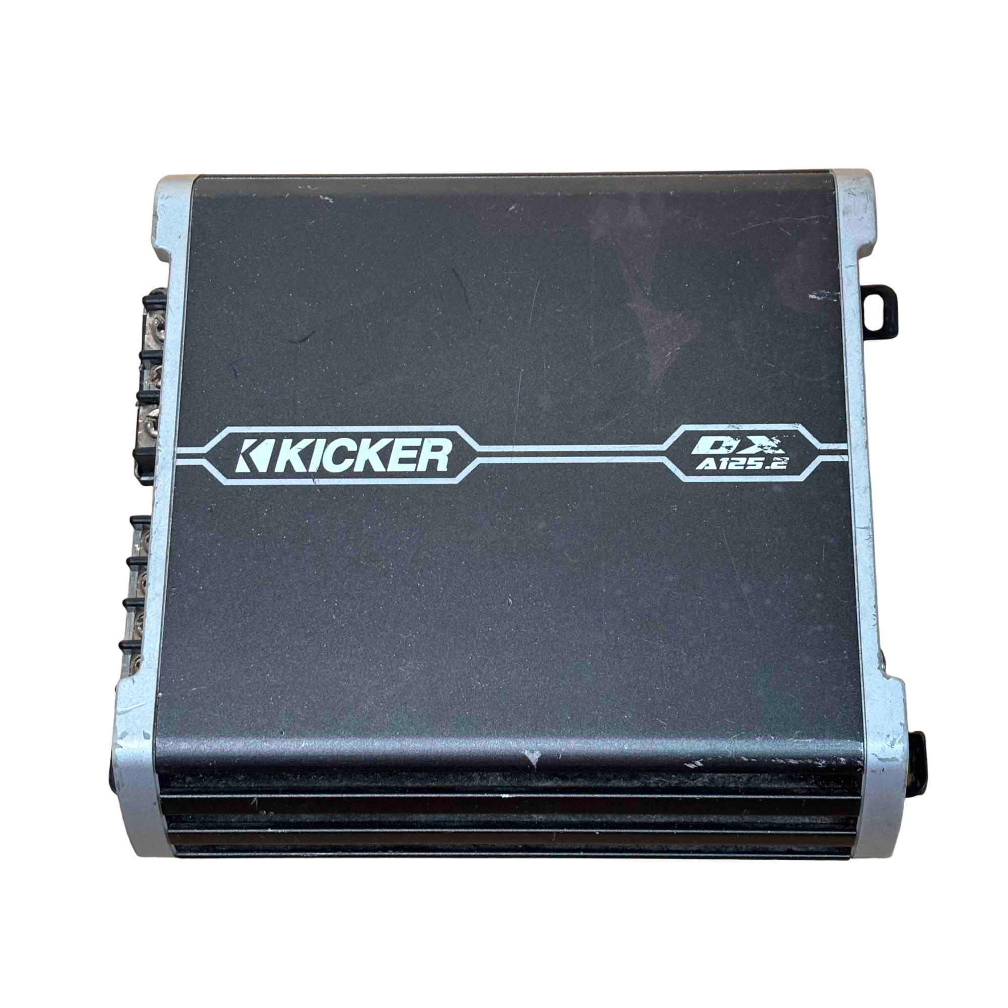 Kicker DXA125.2 Black 2-Channel 30-Watts RMS x 2 Car