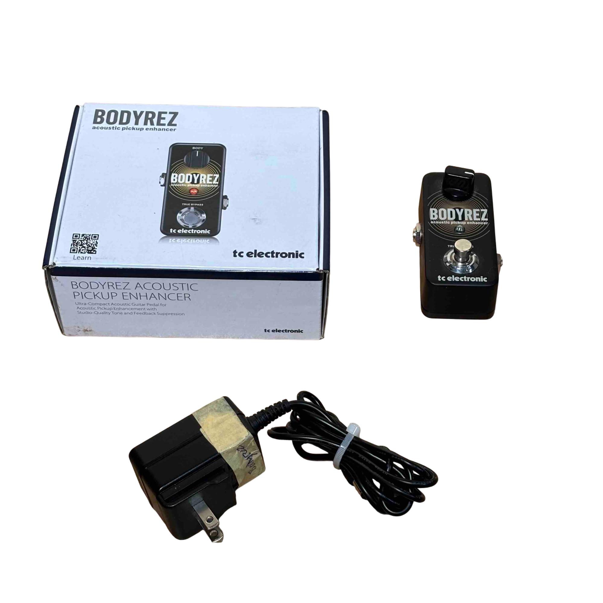 【10449】 TC ELECTRONIC BODYREZ TC Electronic BodyRez Acoustic Pickup Enhancer Pedal Review