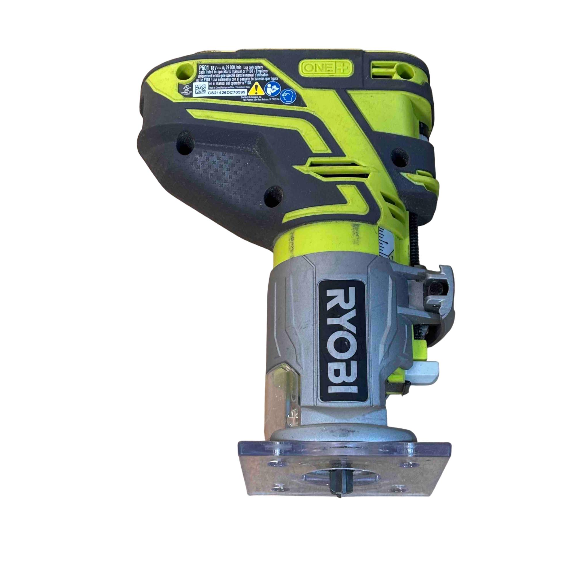 Ryobi P601 ONE+ 18V Cordless Fixed Base Trim Router 0599 (Tool