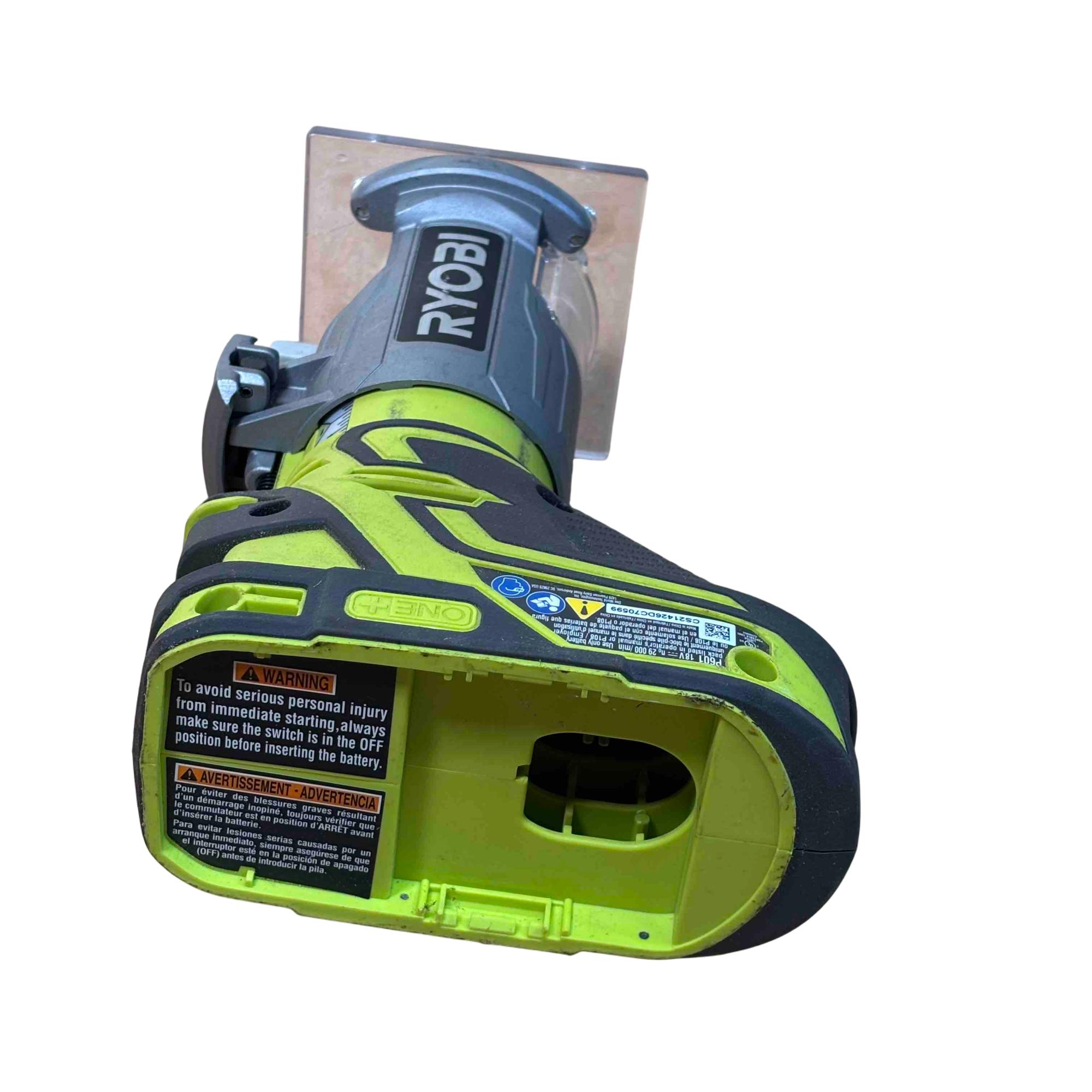 Ryobi P601 ONE+ 18V Cordless Fixed Base Trim Router 0599 (Tool Only)