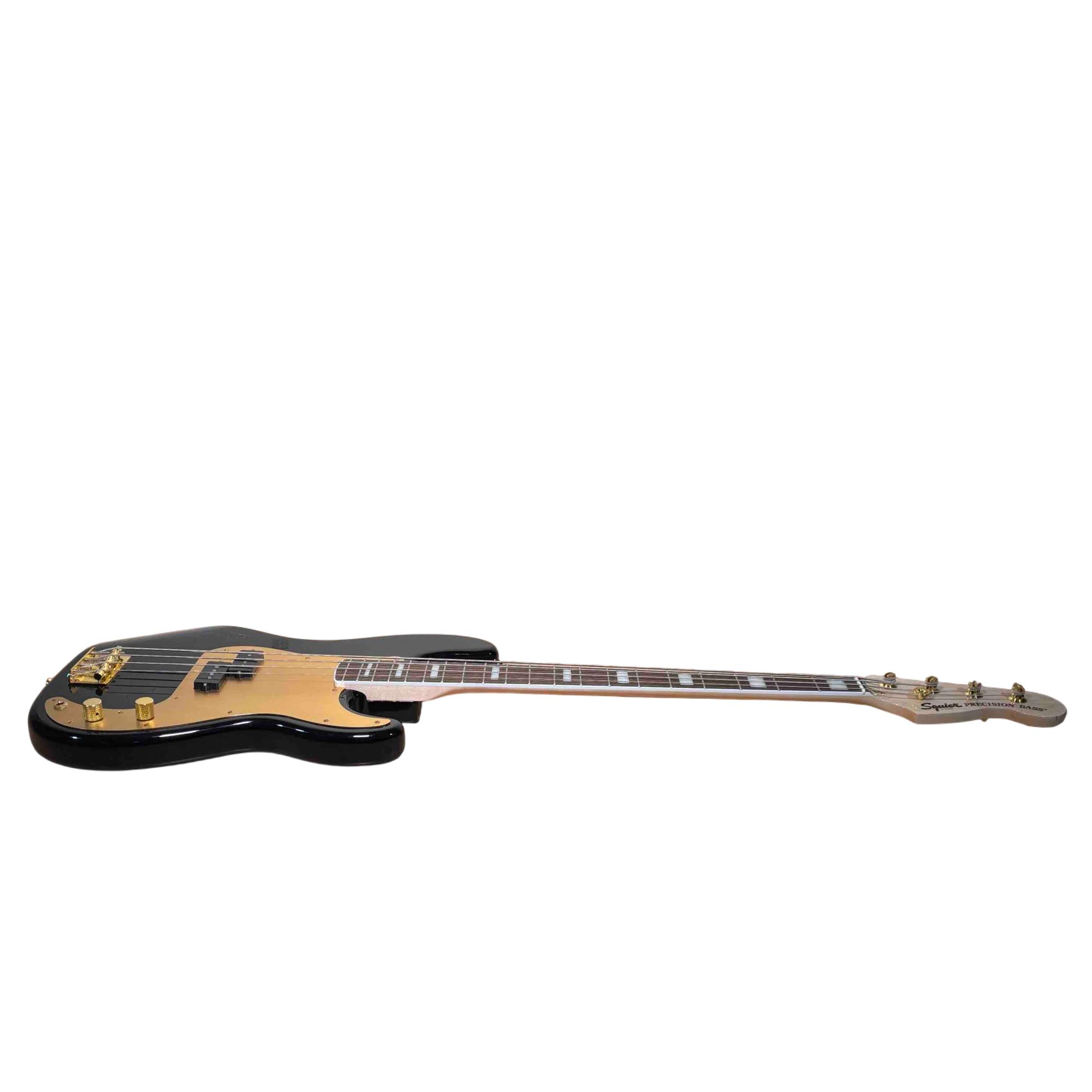 Squier By Fender Precision Bass 40th Anniversary Blk & Gold