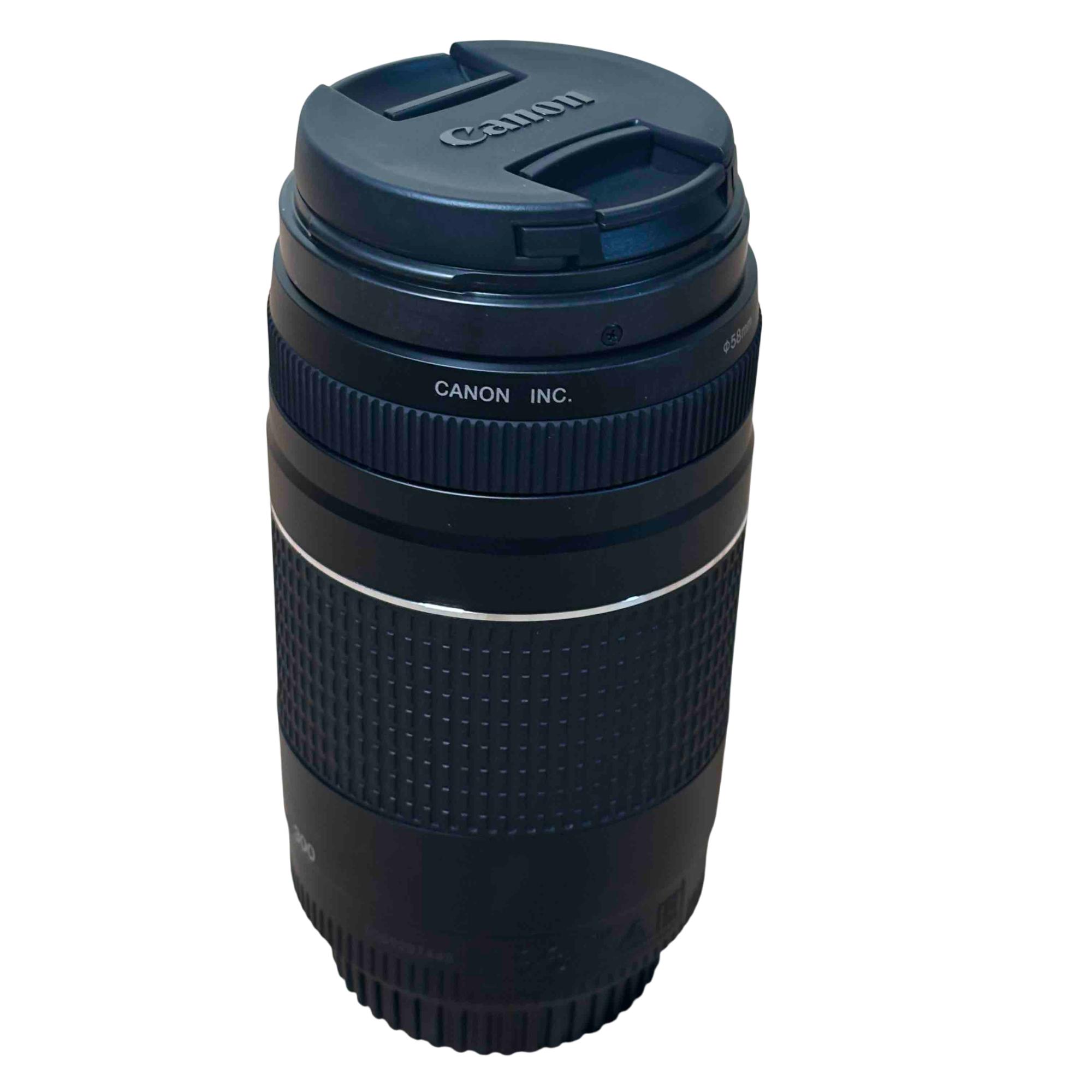 Canon EF 75-300mm F/4-5.6 III Black Telephoto Zoom Lens 7445