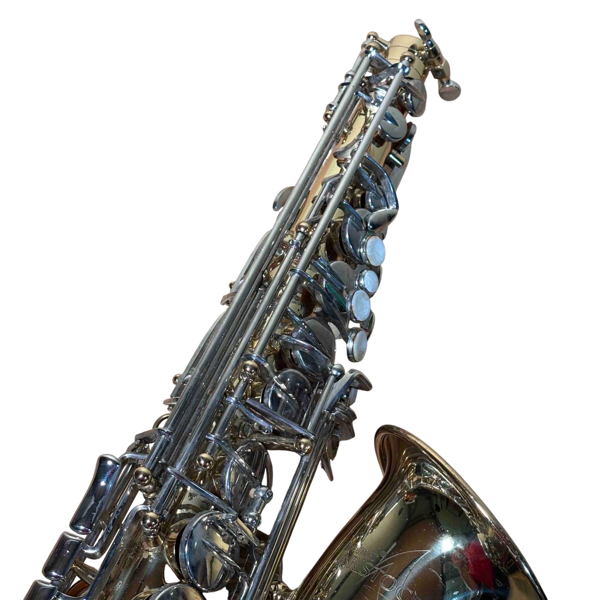 Selmer Aristocrat AS600 Gold Lacquered High F# Key Brass Alto