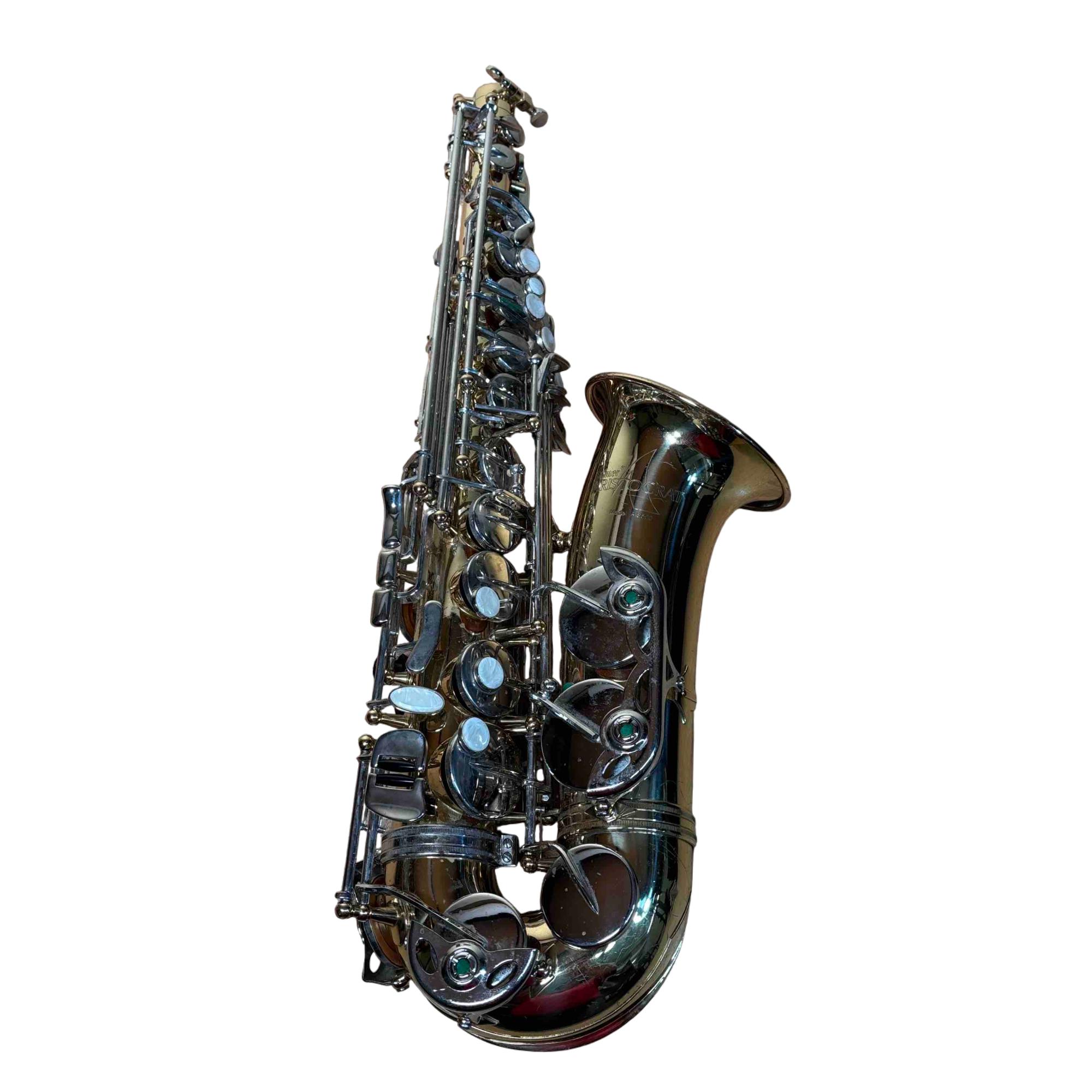 Selmer Aristocrat AS600 Gold Lacquered High F# Key Brass Alto