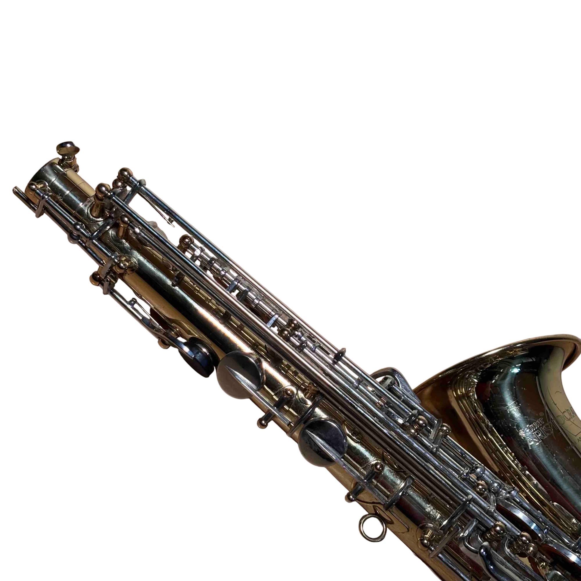 Selmer Aristocrat AS600 Gold Lacquered High F# Key Brass Alto