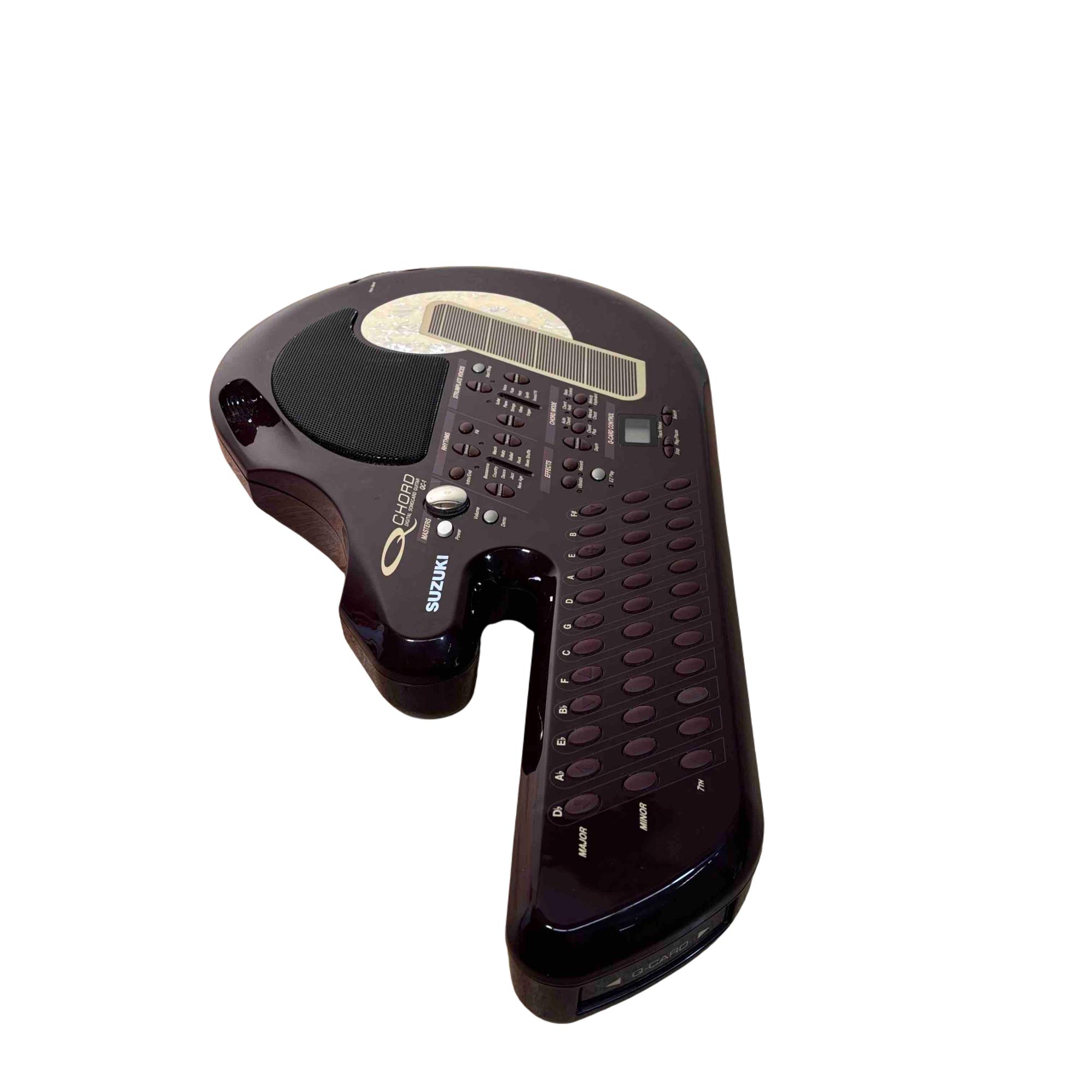 Suzuki QC-1 Digital Songcard Guitar Purple 49-Key Digital Keyboard