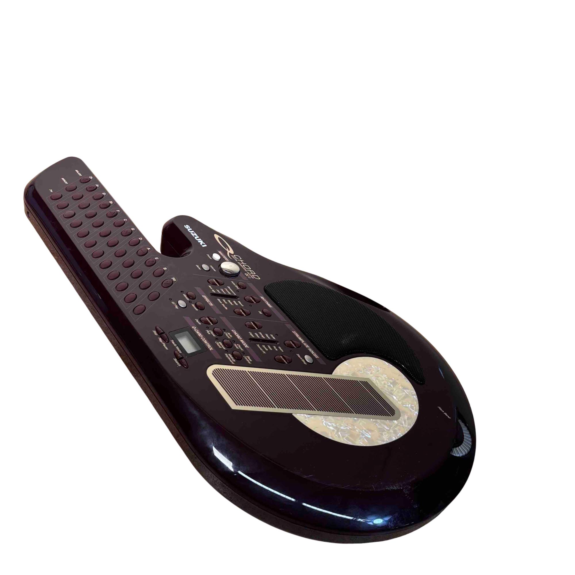 Suzuki QC-1 Digital Songcard Guitar Purple 49-Key Digital Keyboard