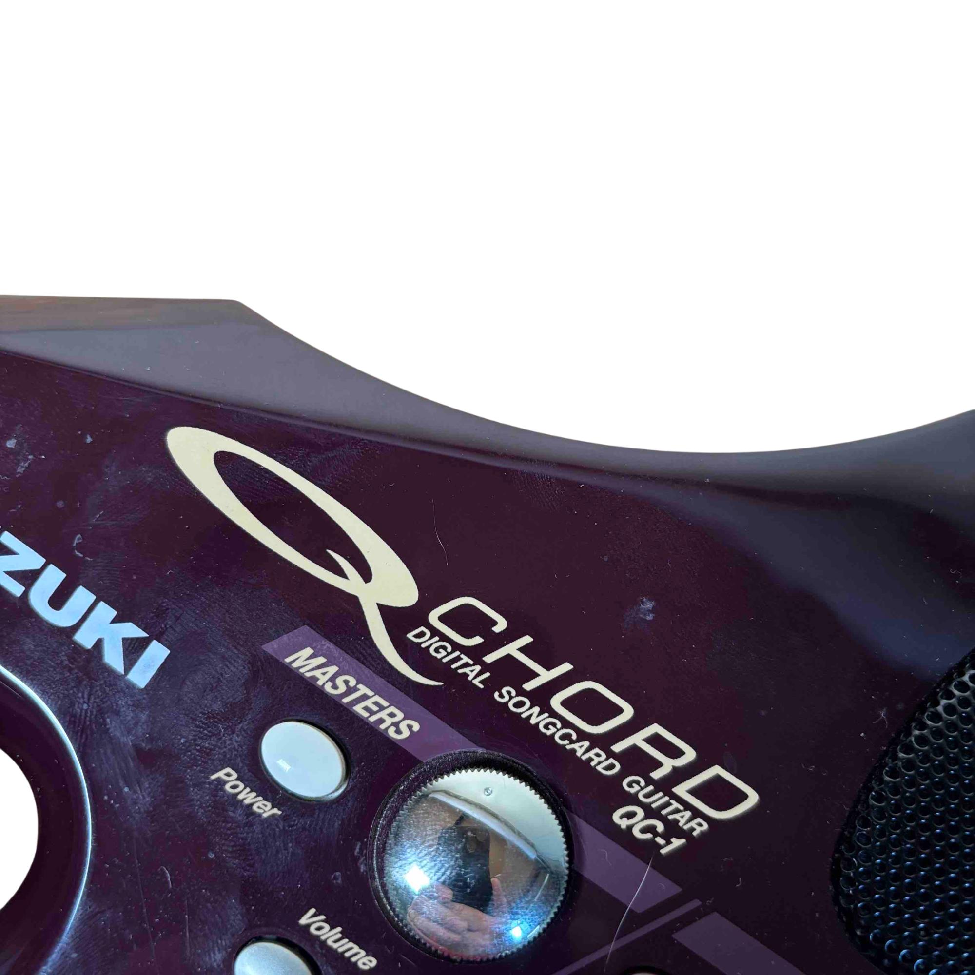 Suzuki QC-1 Digital Songcard Guitar Purple 49-Key Digital Keyboard