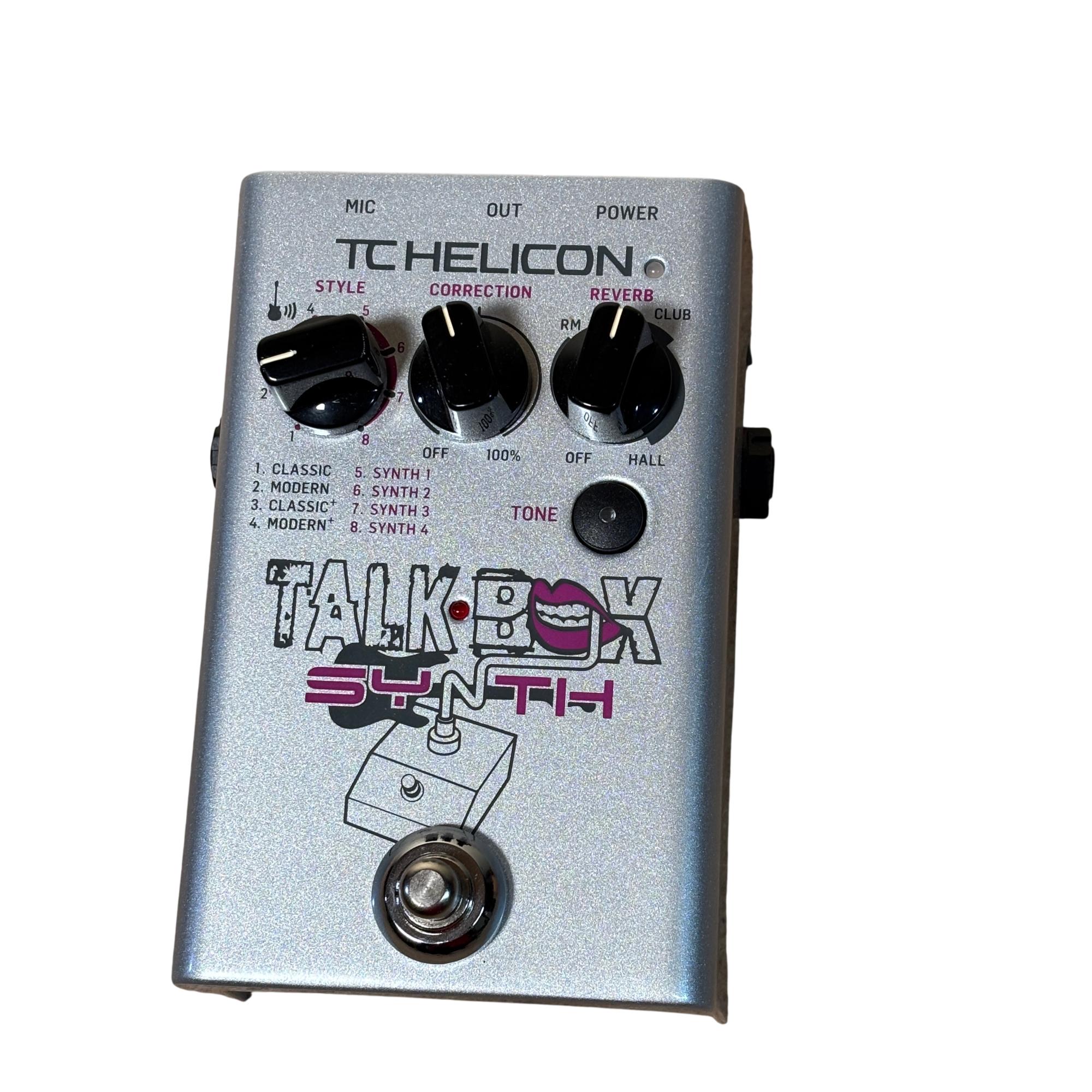 TC Helicon TalkBox Synth 本体と付属品　オプションコード TC Helicon TalkBox Synth 本体と付属品 オプションコード