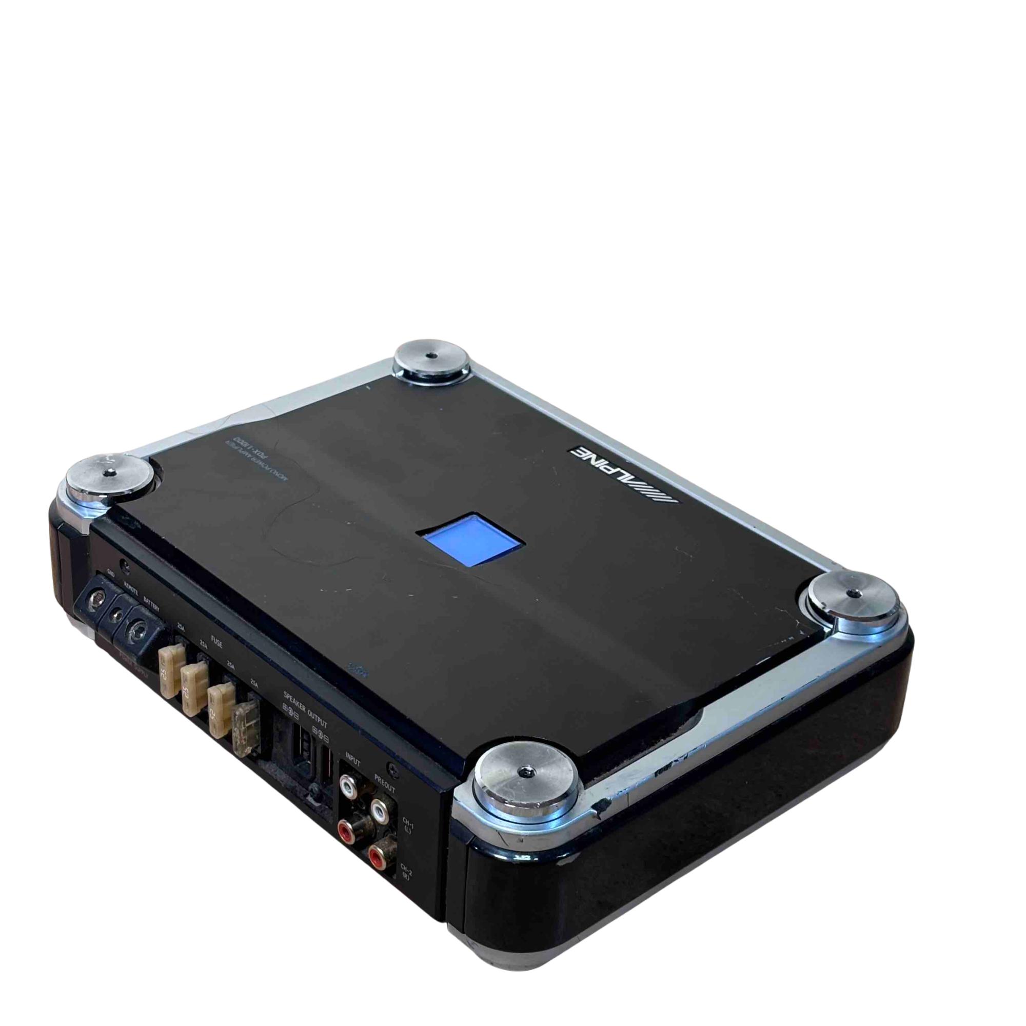 Alpine PDX-1.1000 Black 1000-Watt RMS Class-D Mono Power Amplifier